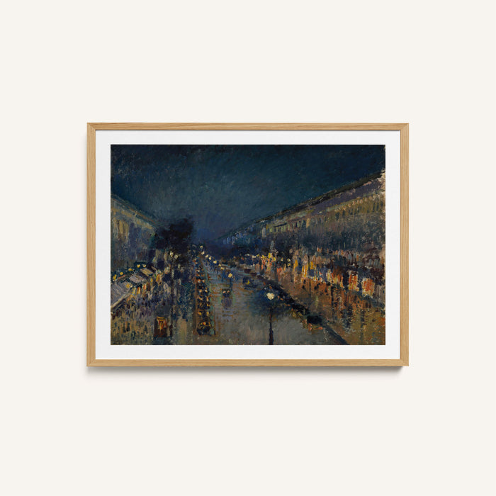 Boulevard Montmartre at Night