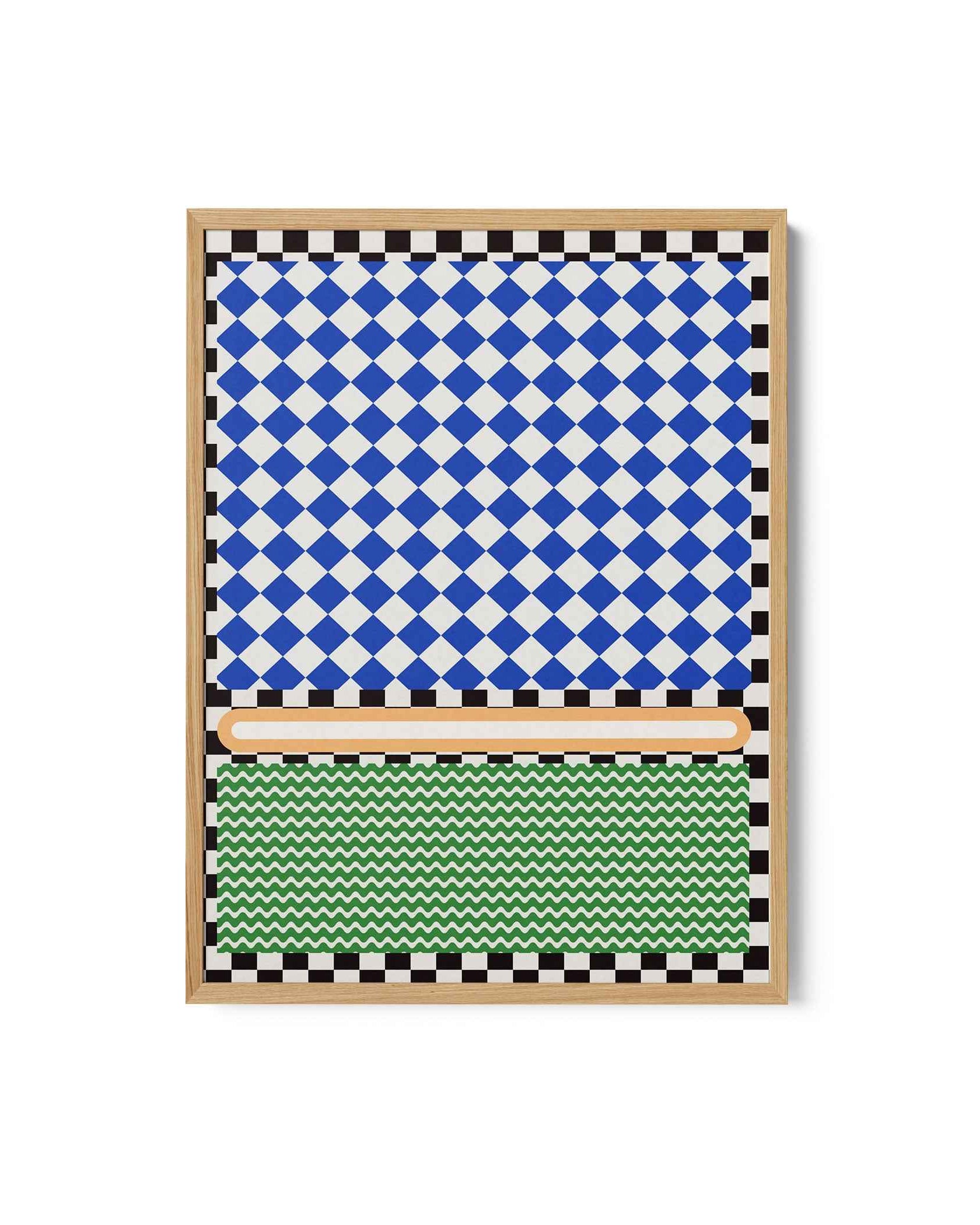 Checkered Rothko Inspirration