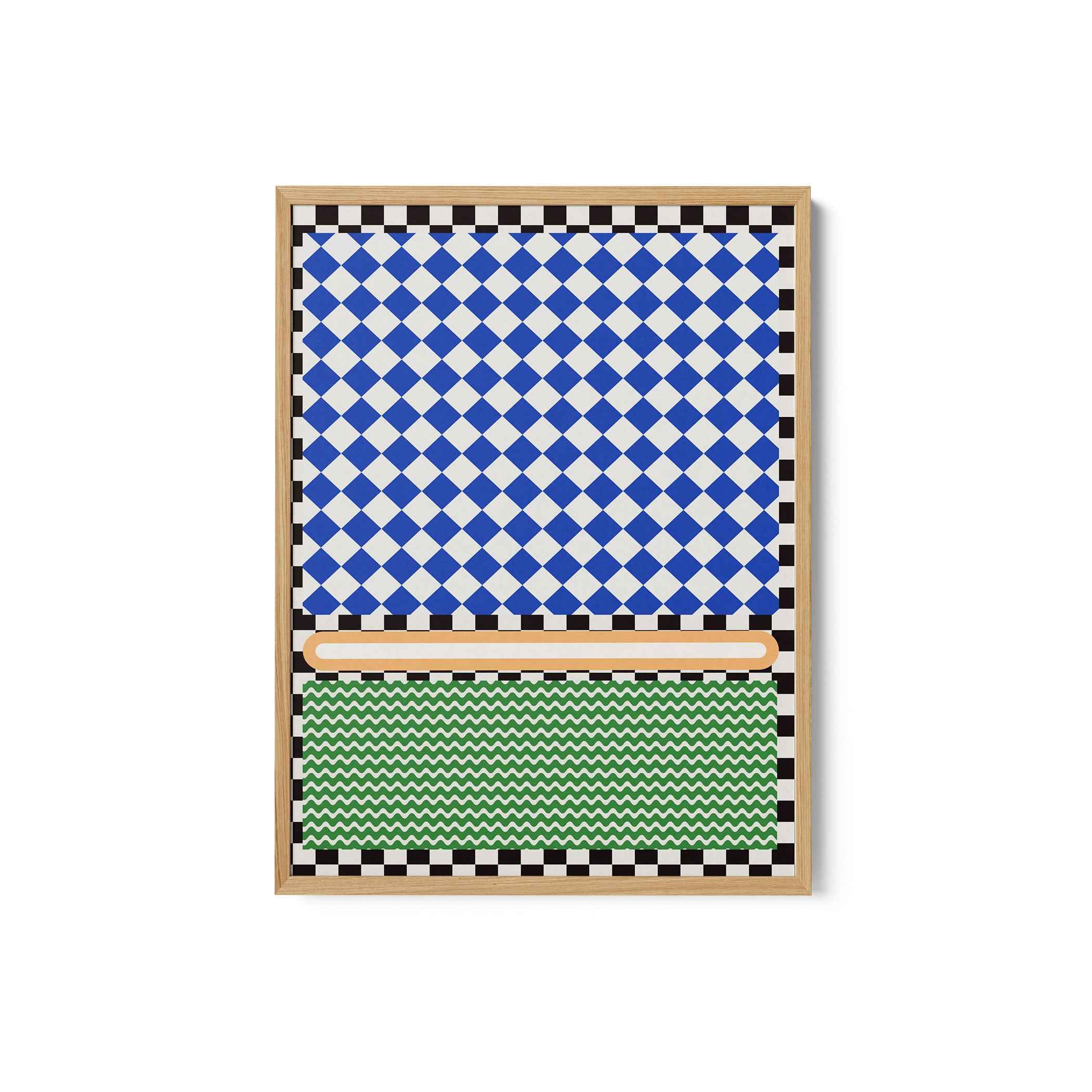 Checkered Rothko Inspirration