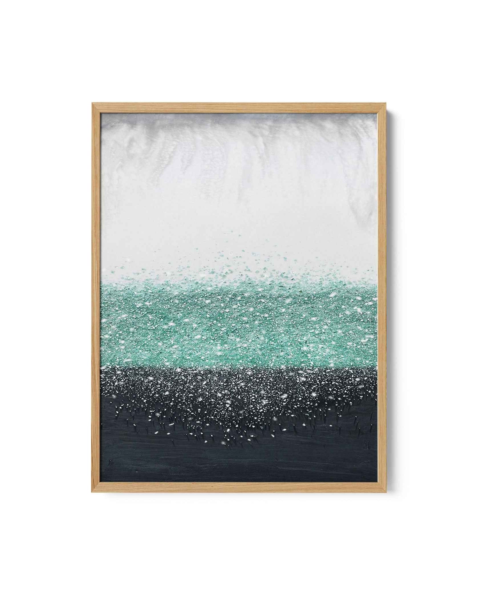 Crystal Rain Green