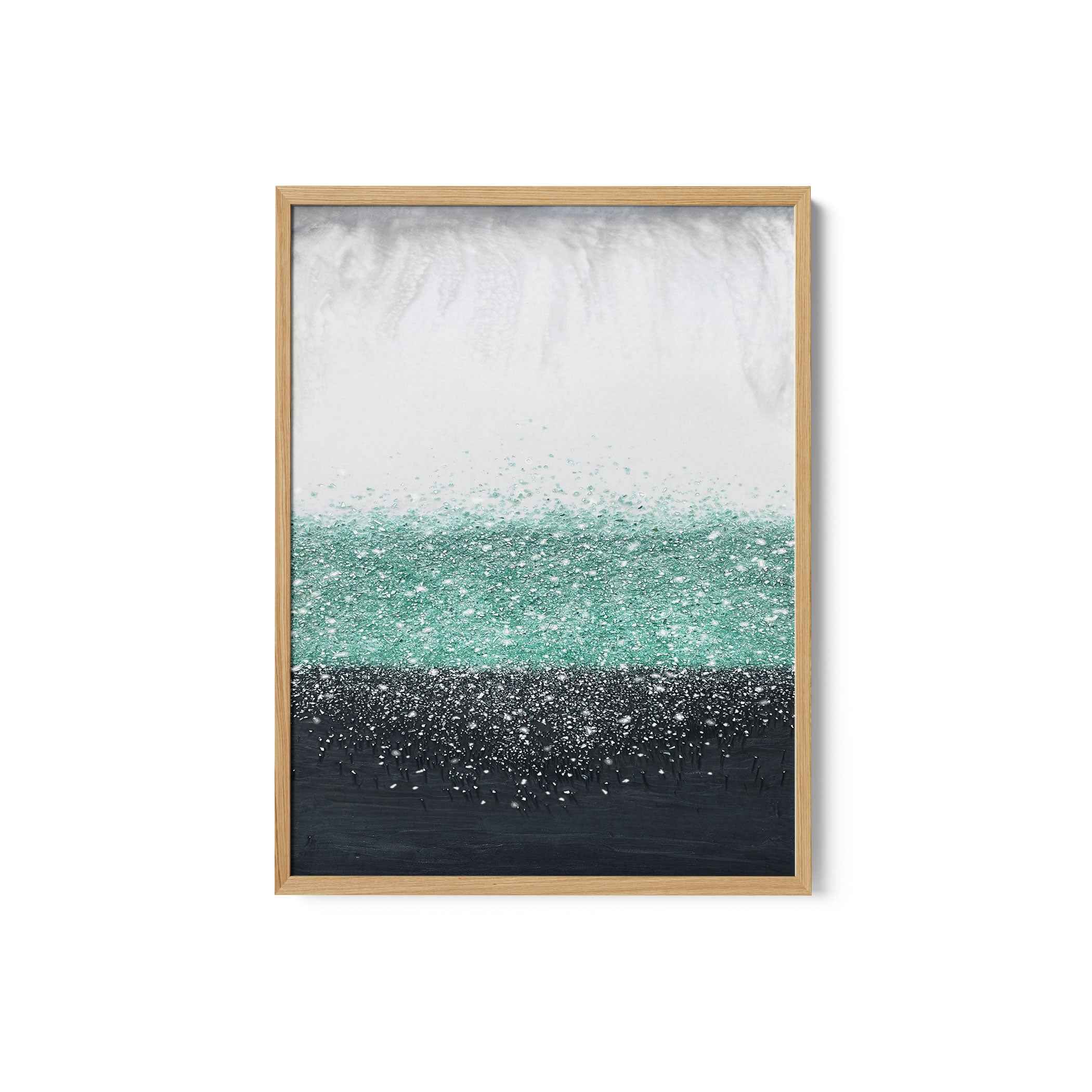 Crystal Rain Green