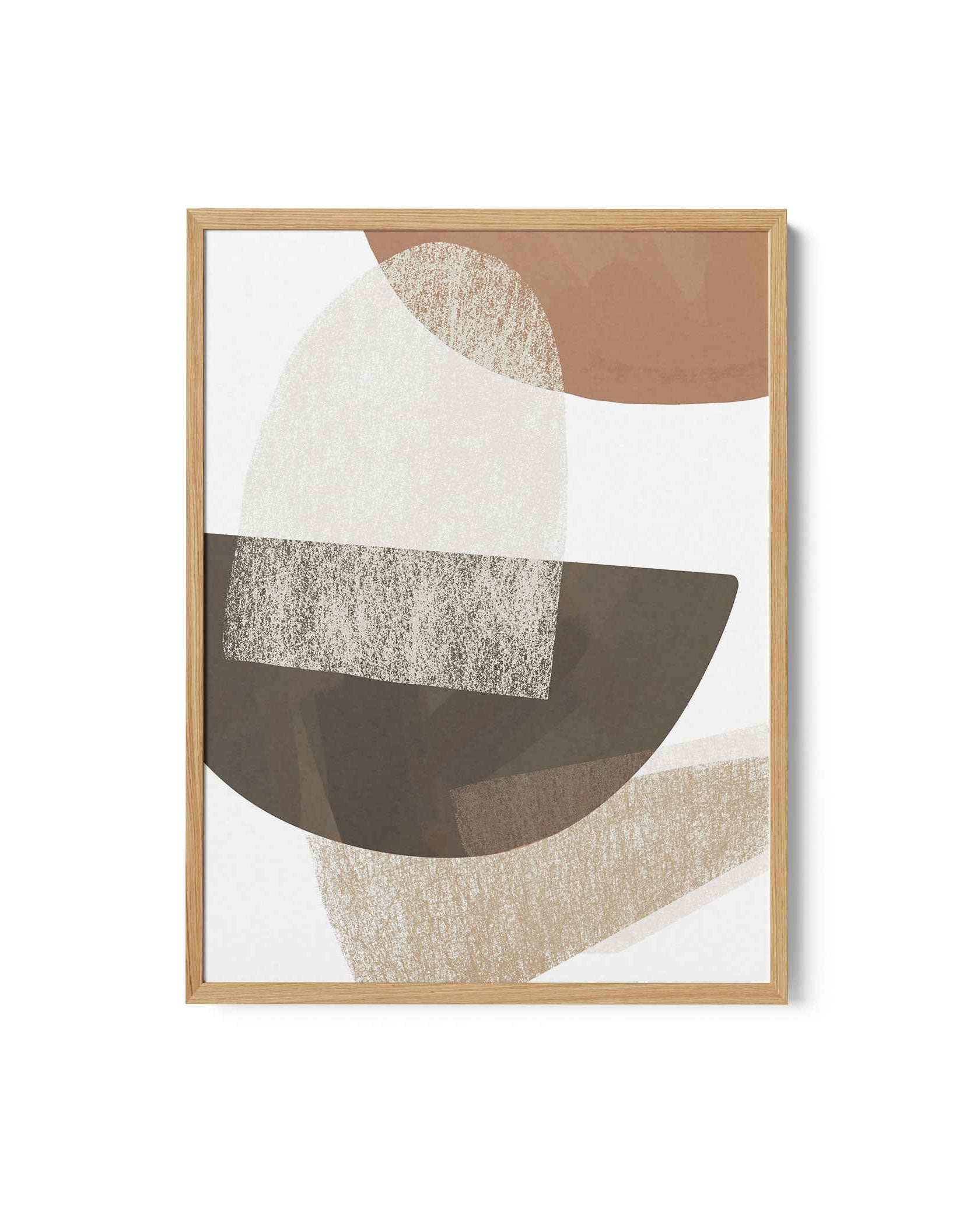 Earth Tone Geometric Art