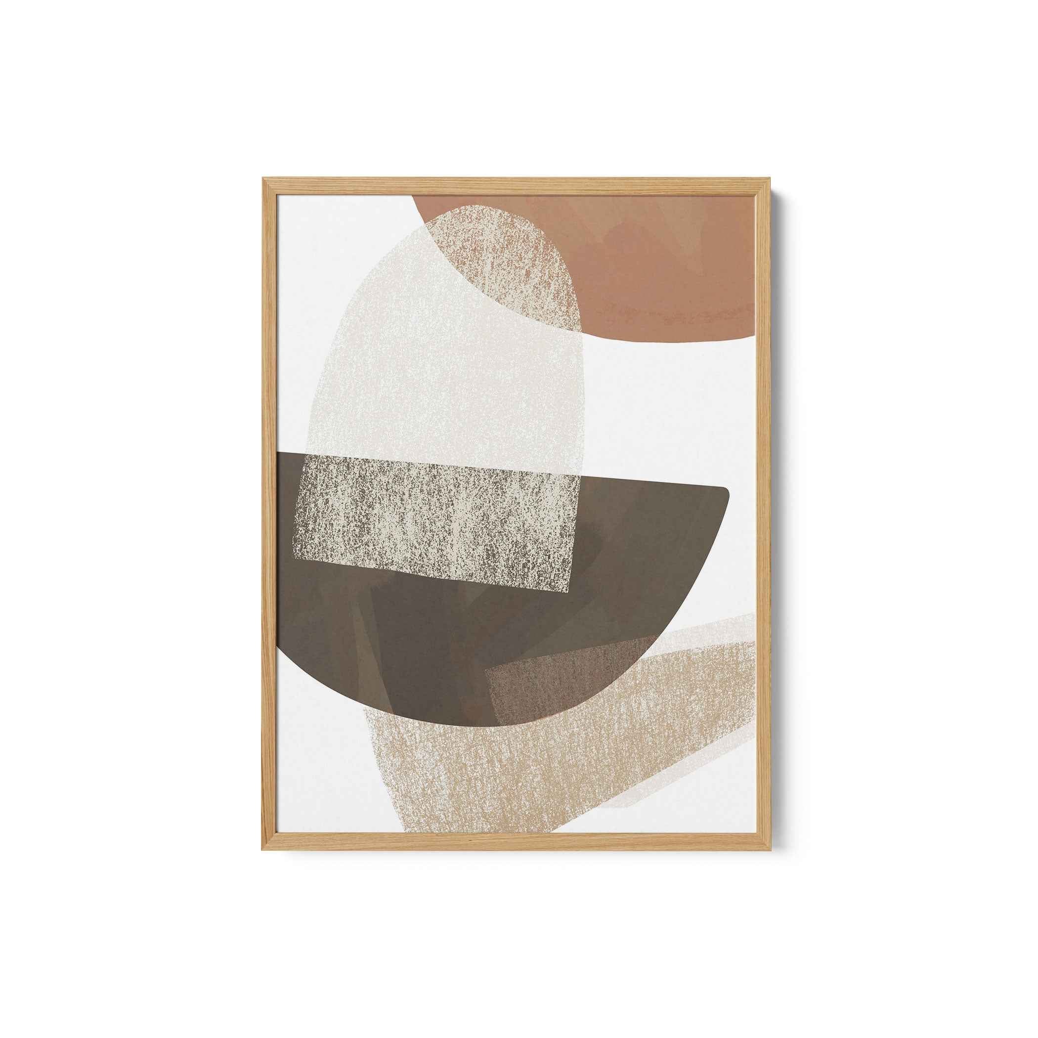 Earth Tone Geometric Art