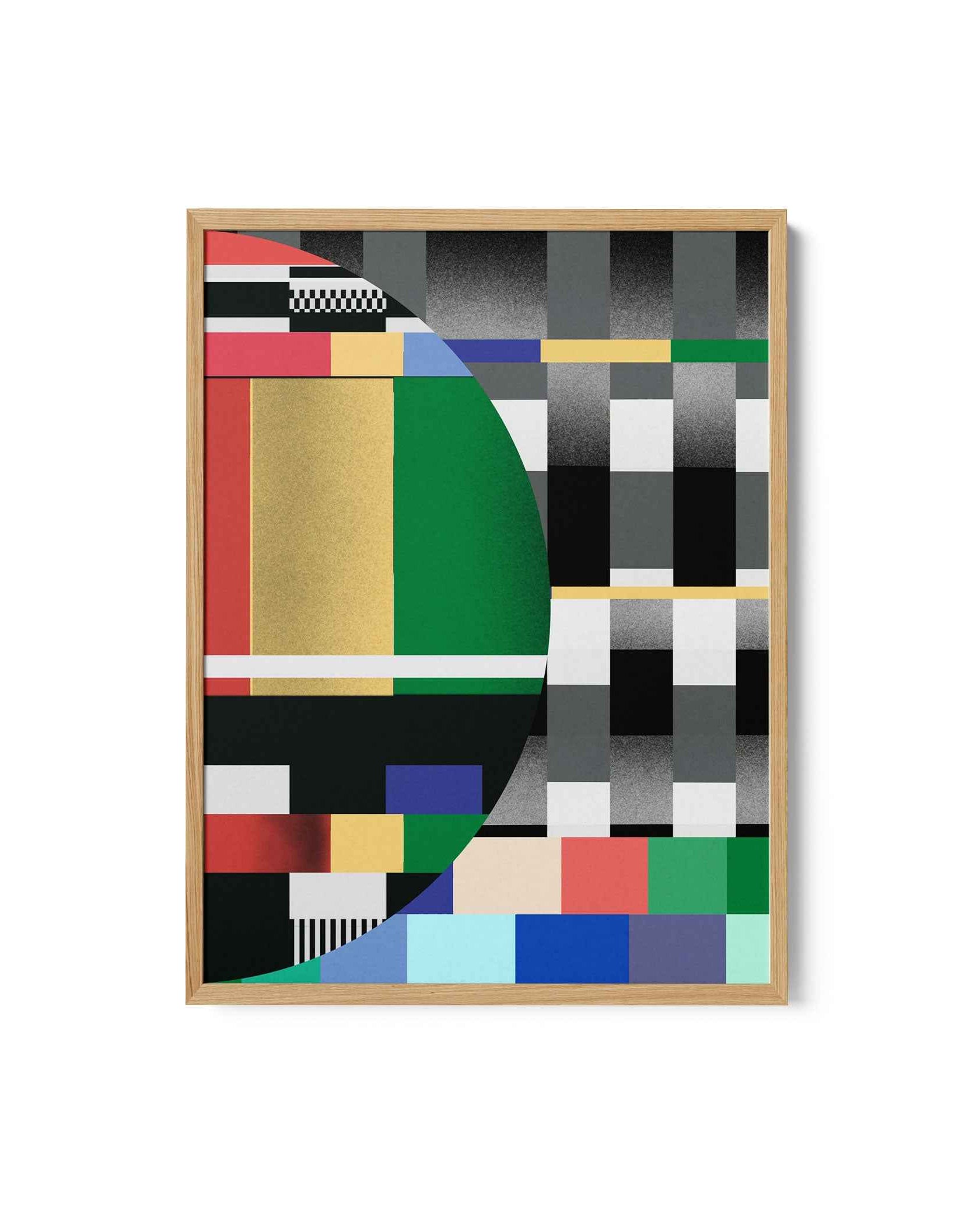 Glitch abstract artwork 02