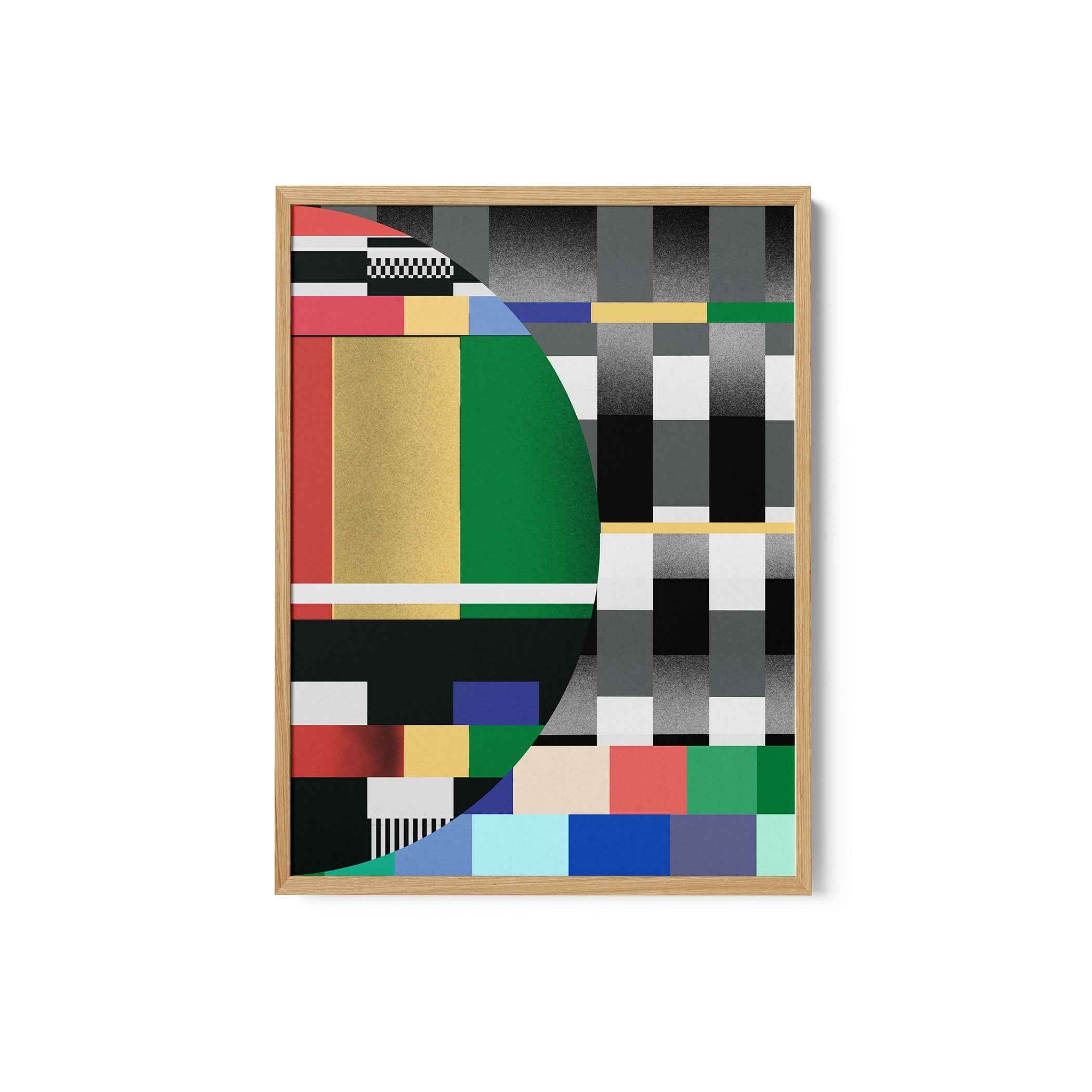 Glitch abstract artwork 02