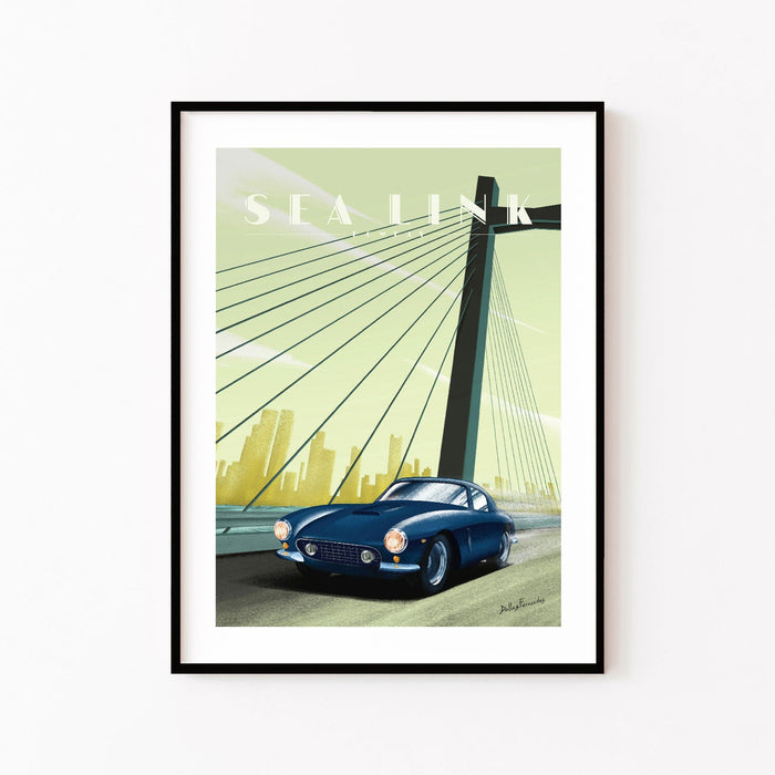 Sealink Bombay Classics, India Travel Posters
