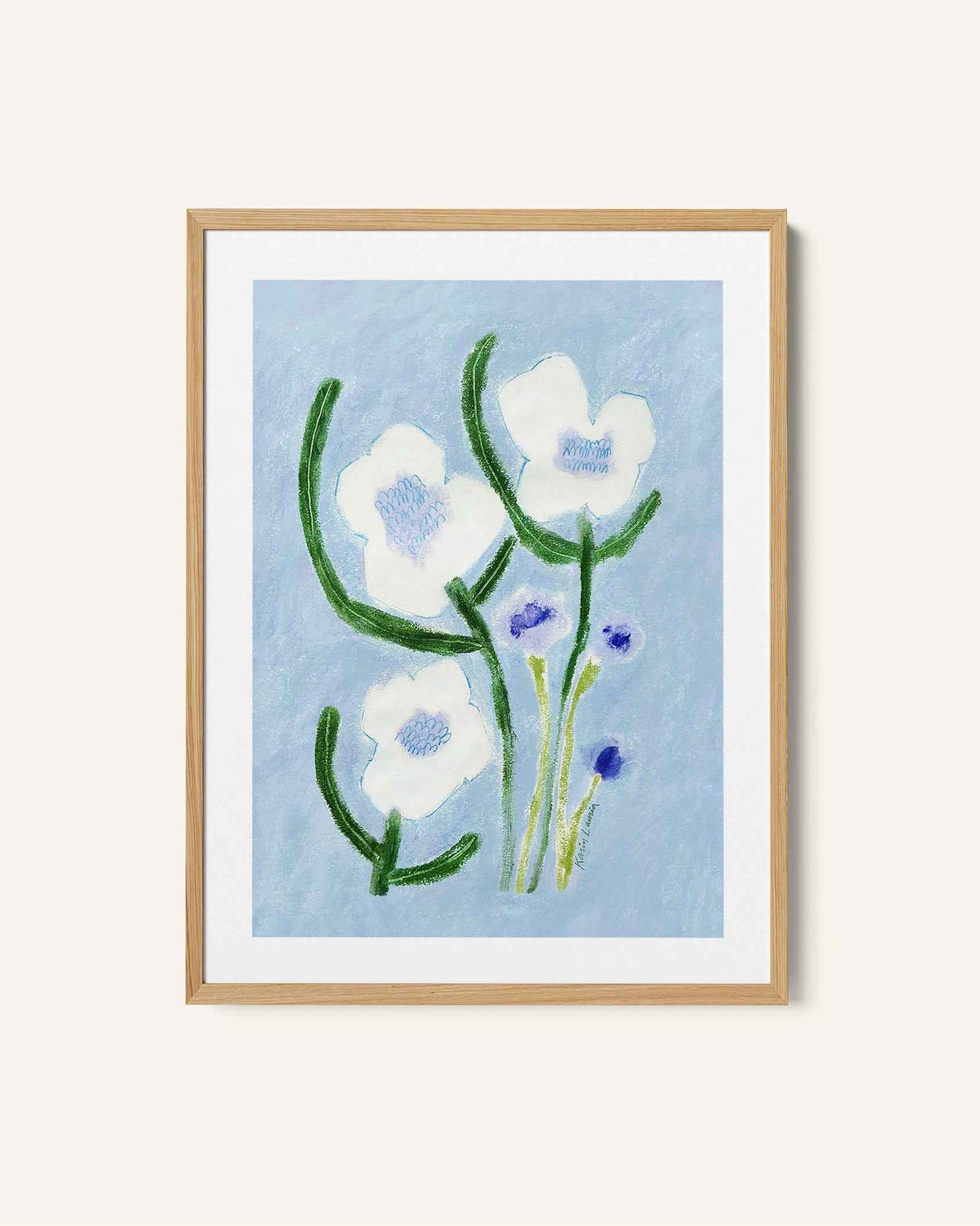 Hello White Flowers