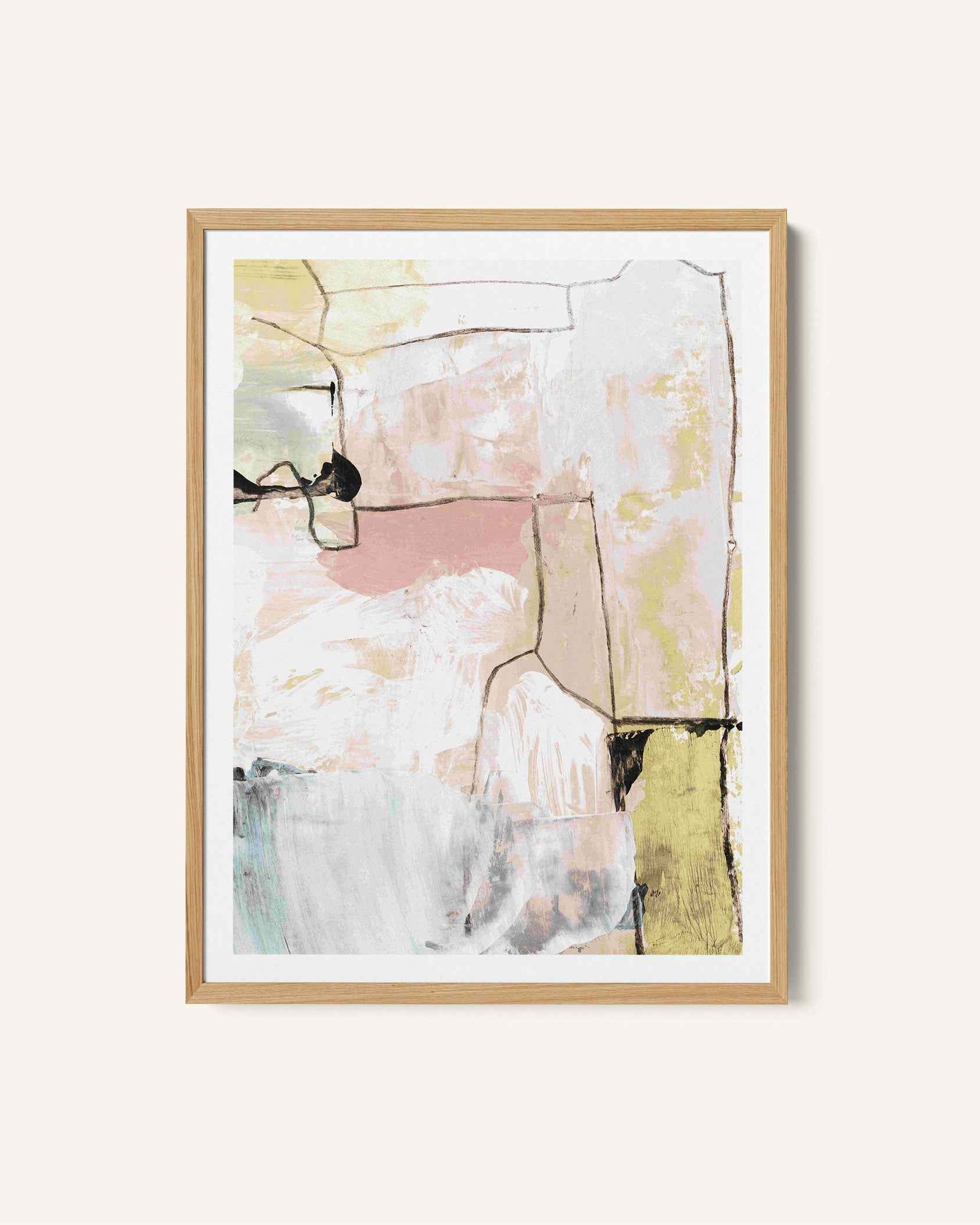 Abstract Pastels