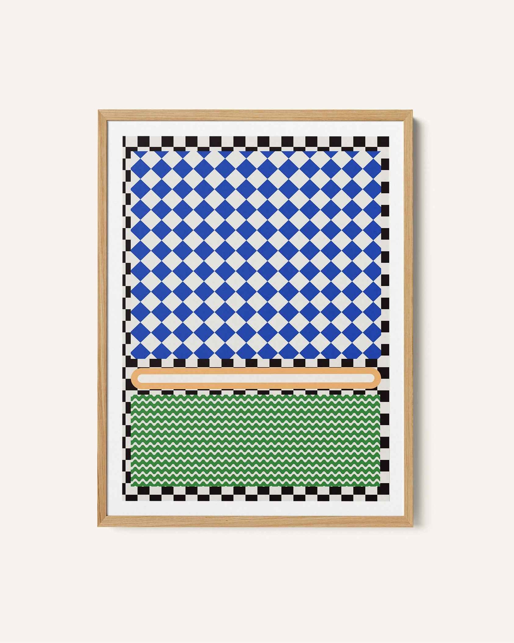 Checkered Rothko Inspirration