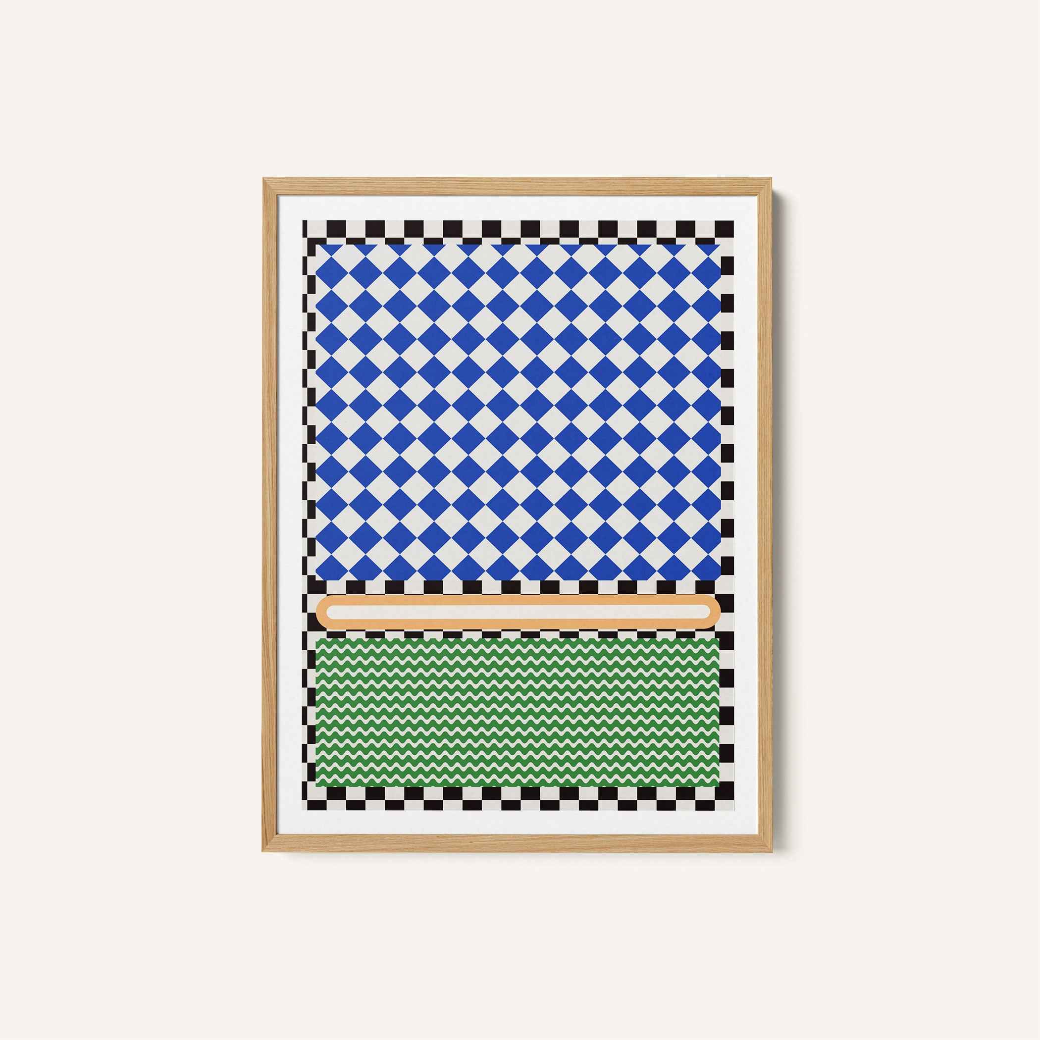 Checkered Rothko Inspirration