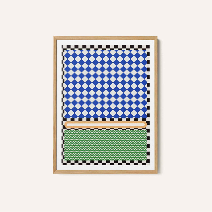 Checkered Rothko Inspirration