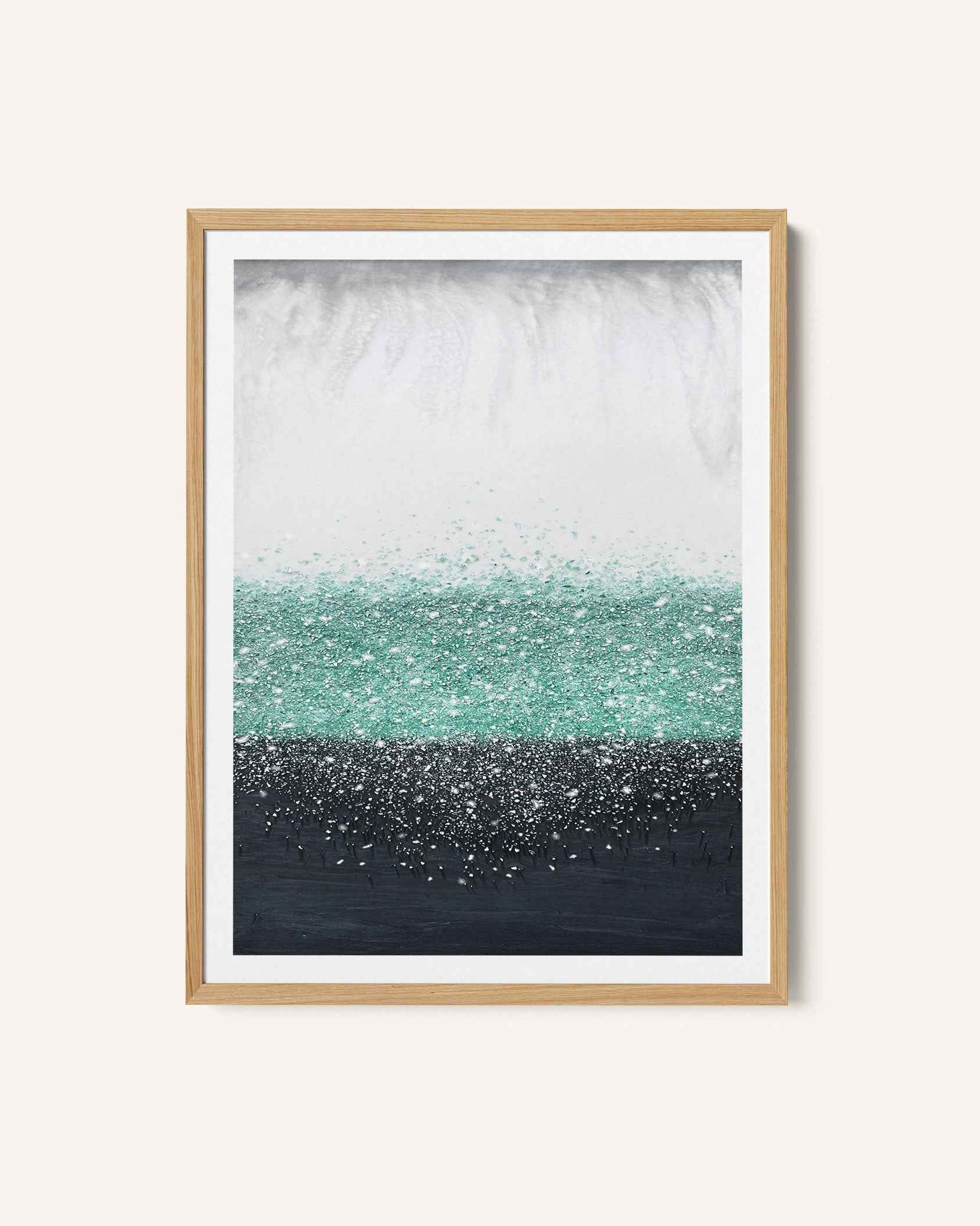 Crystal Rain Green