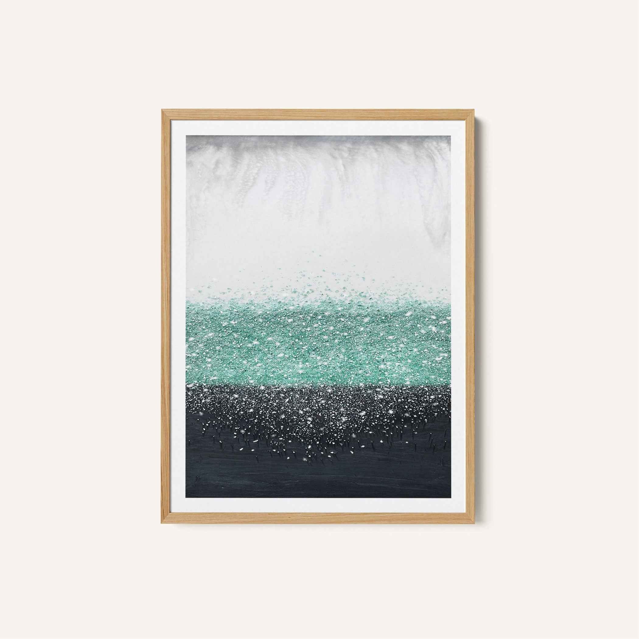 Crystal Rain Green
