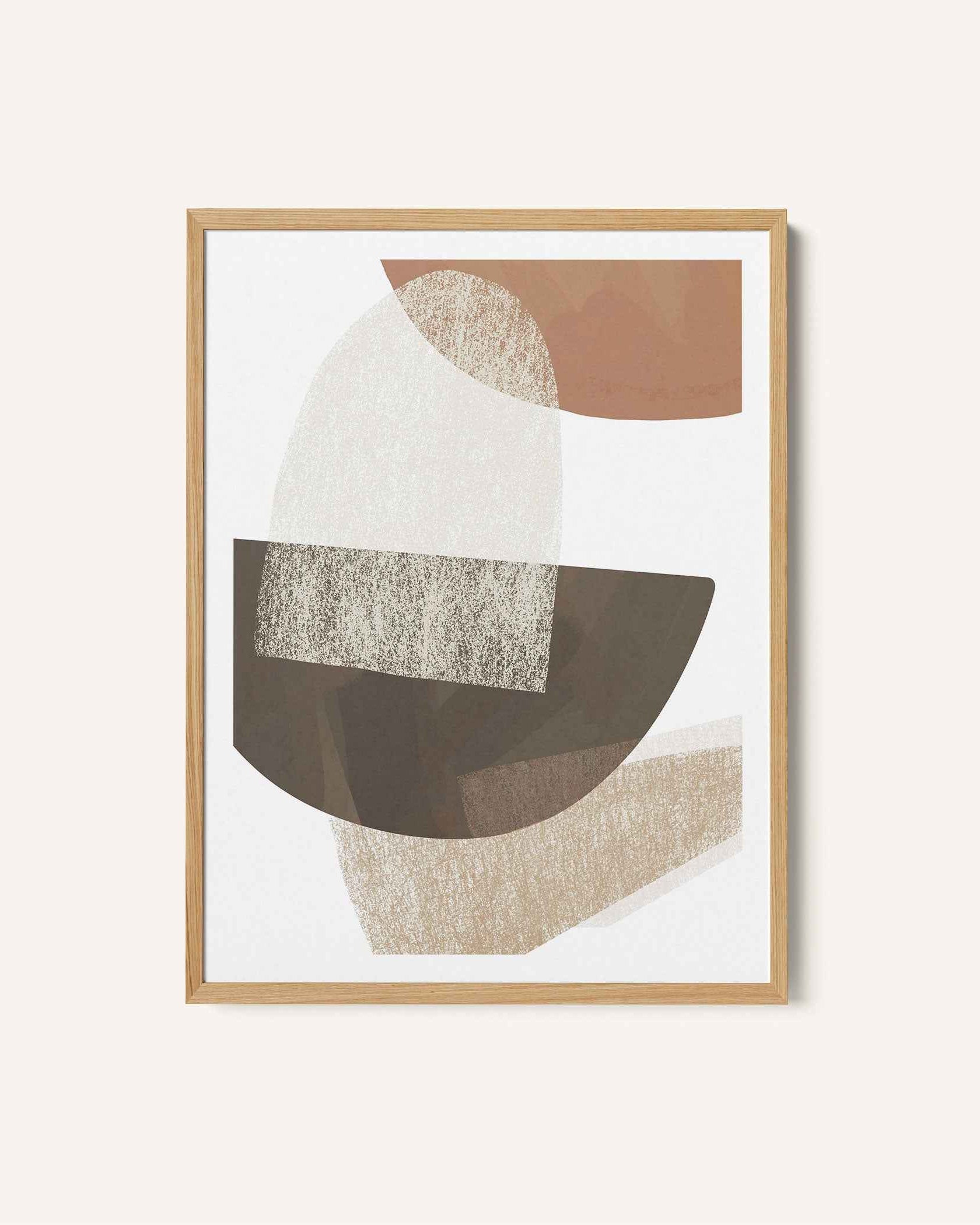 Earth Tone Geometric Art