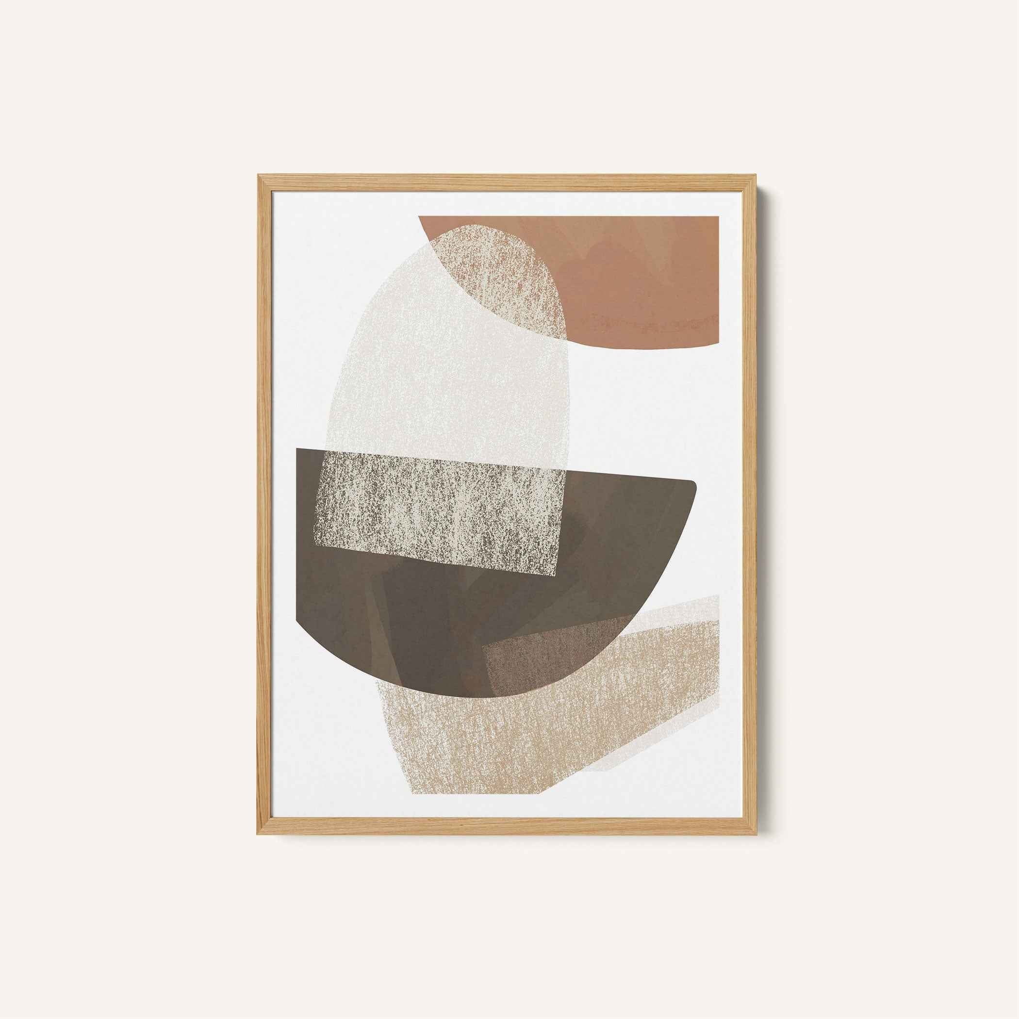 Earth Tone Geometric Art