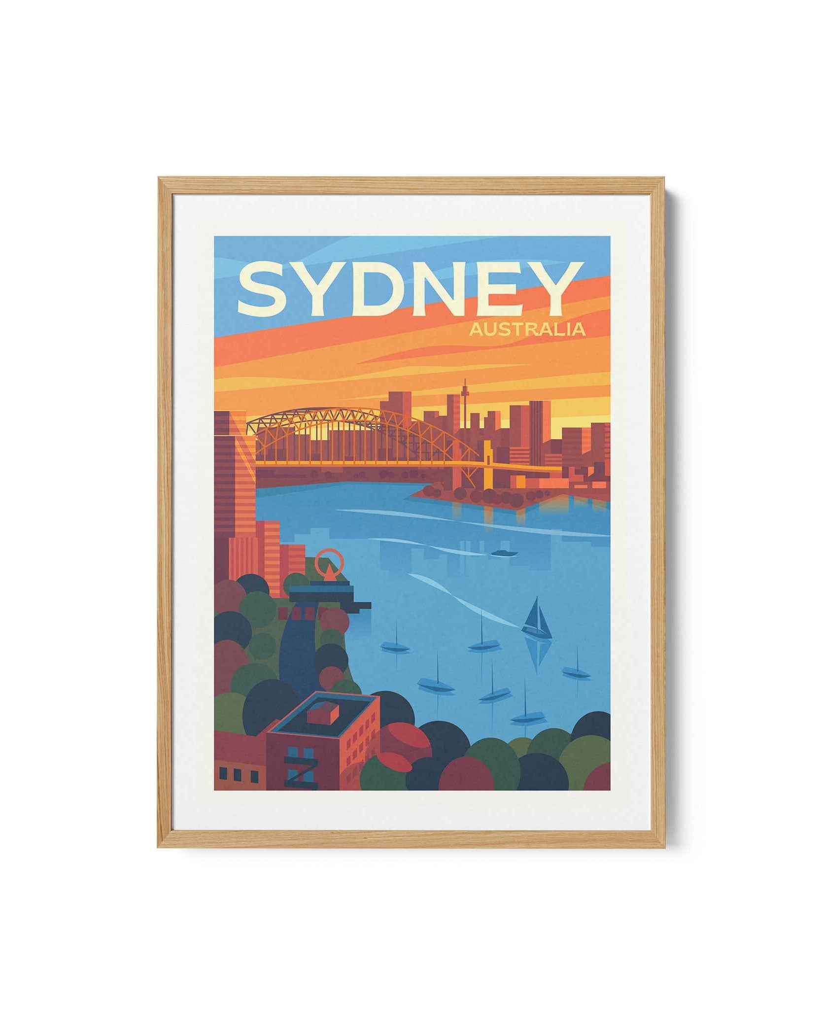 Australia Travel Poster Print