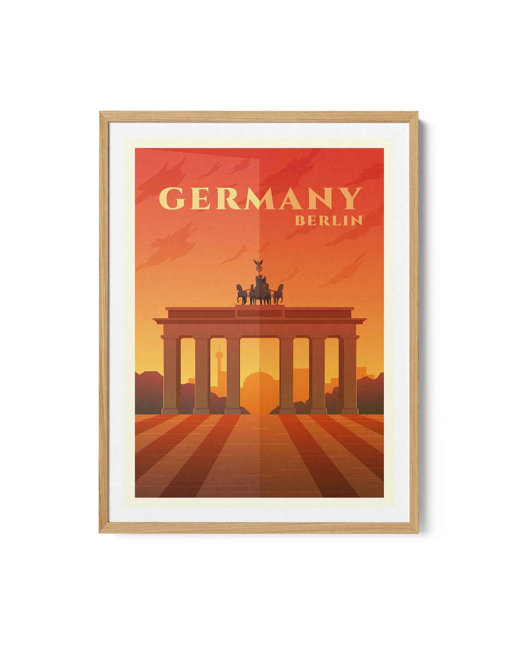 Germany Travel Poster Print