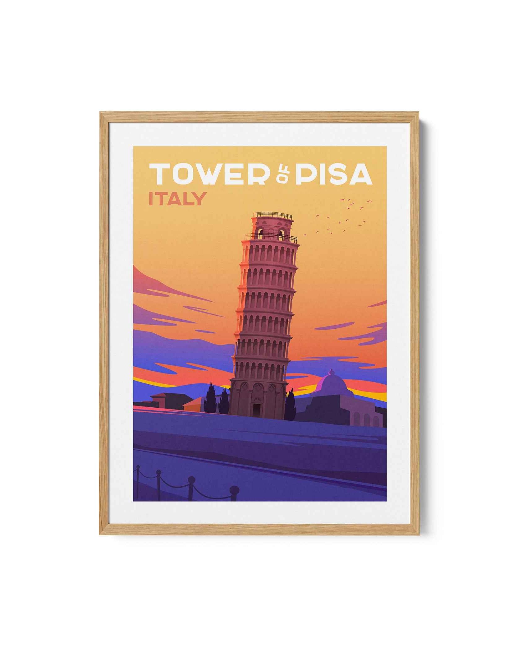 Italy Travel Poster Print