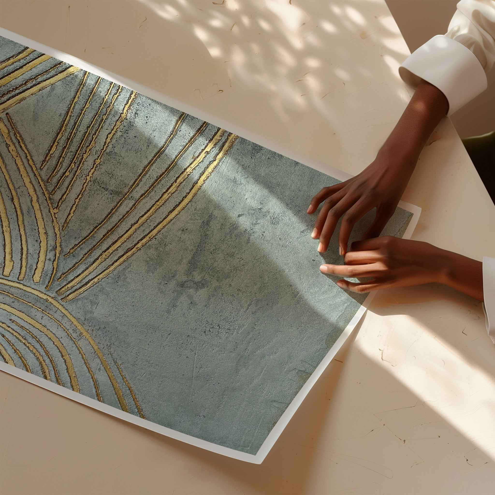 Ancient Gold Sun