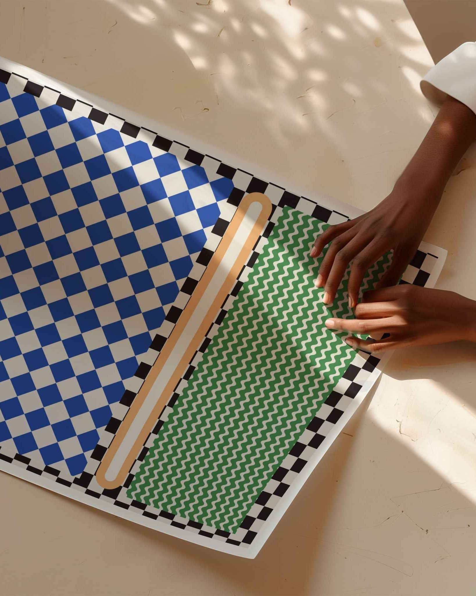 Checkered Rothko Inspirration