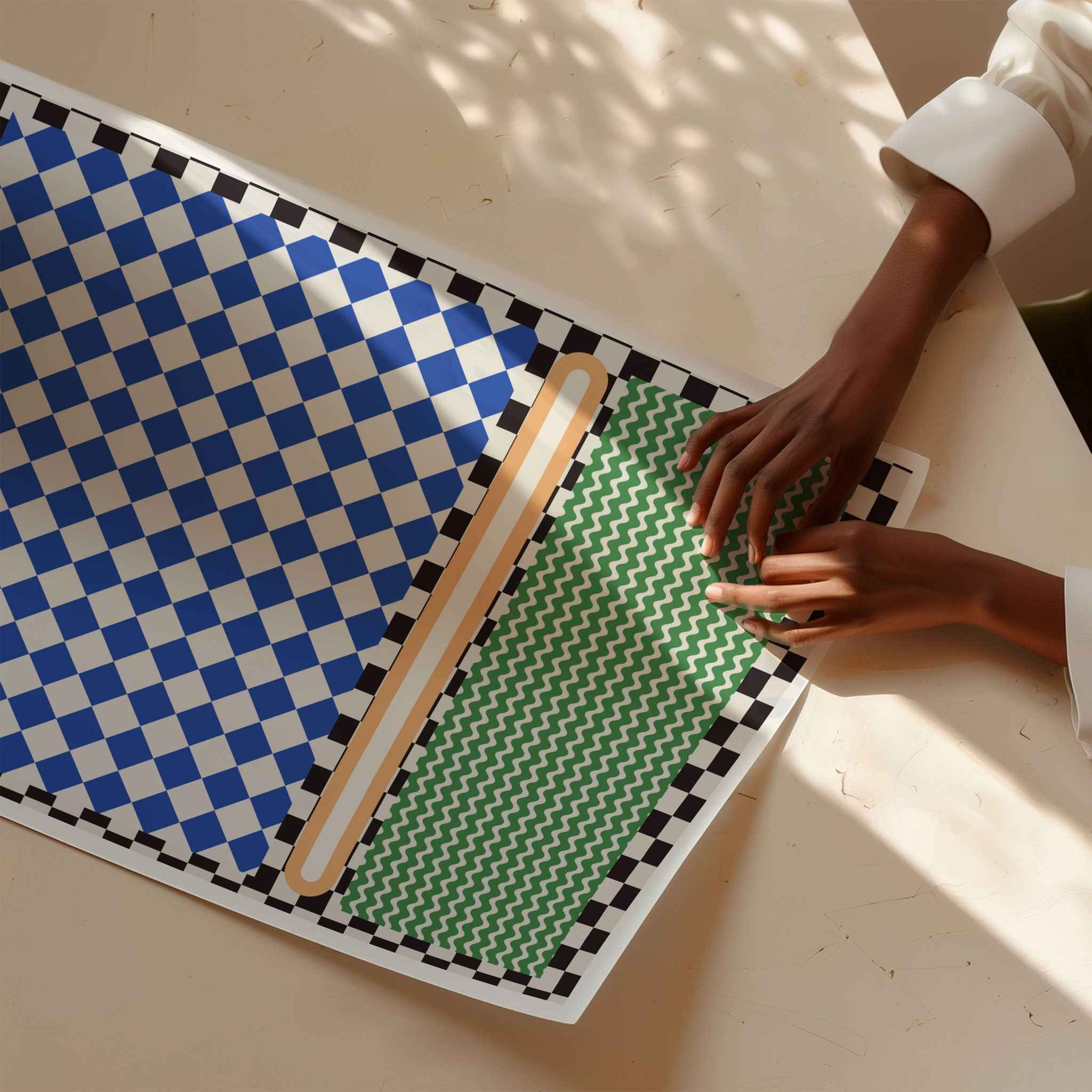 Checkered Rothko Inspirration