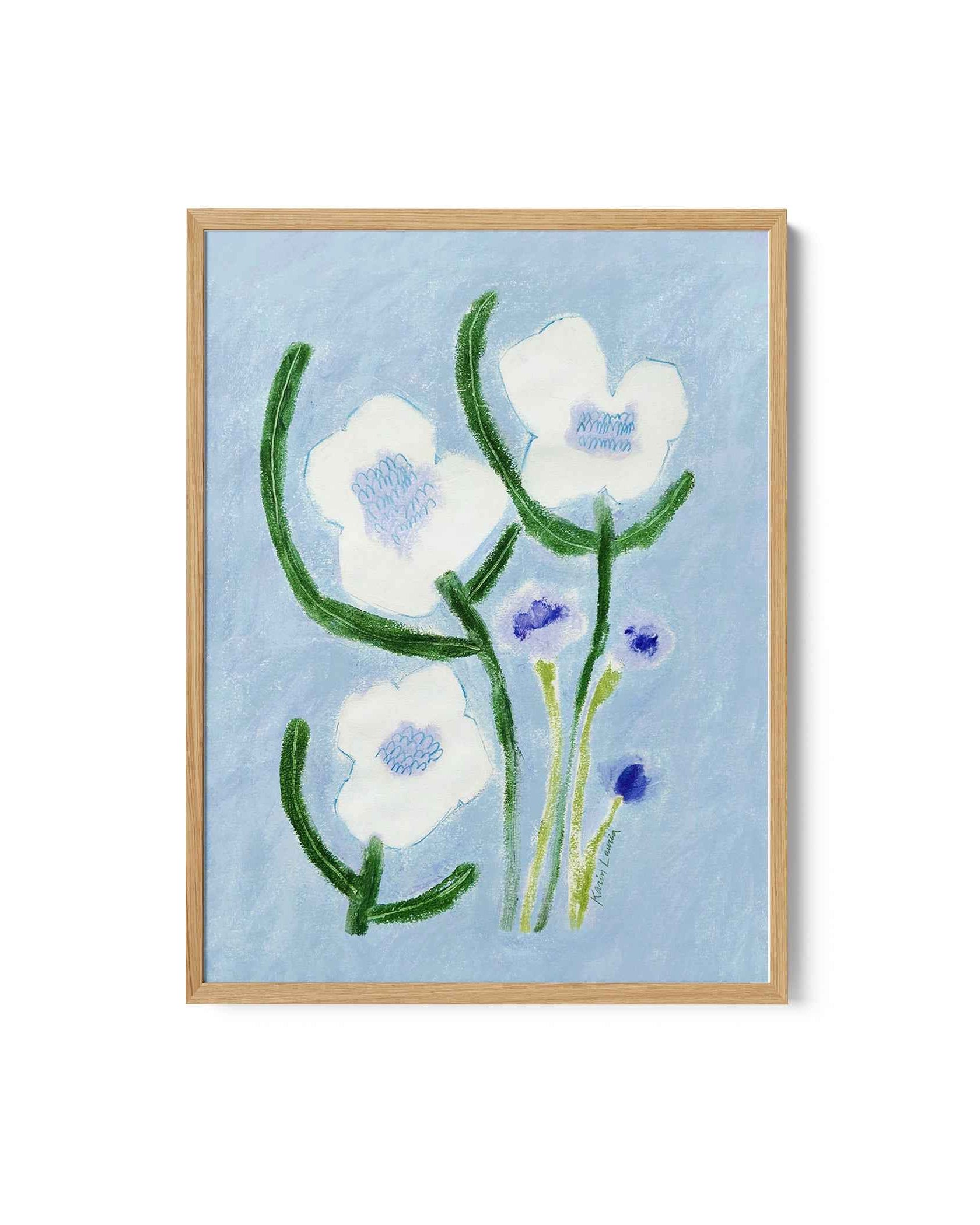 Hello White Flowers