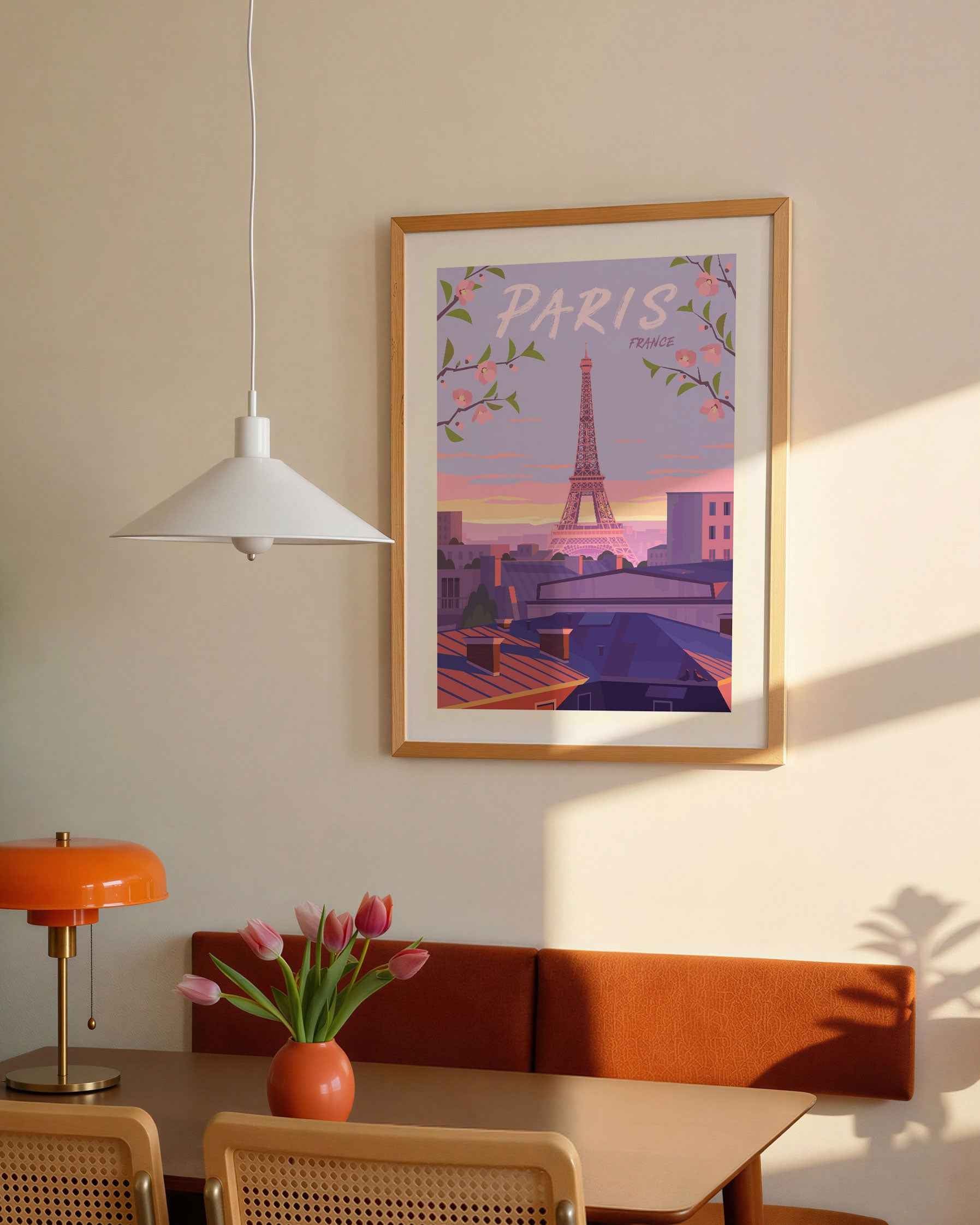 Paris Travel Poster Print