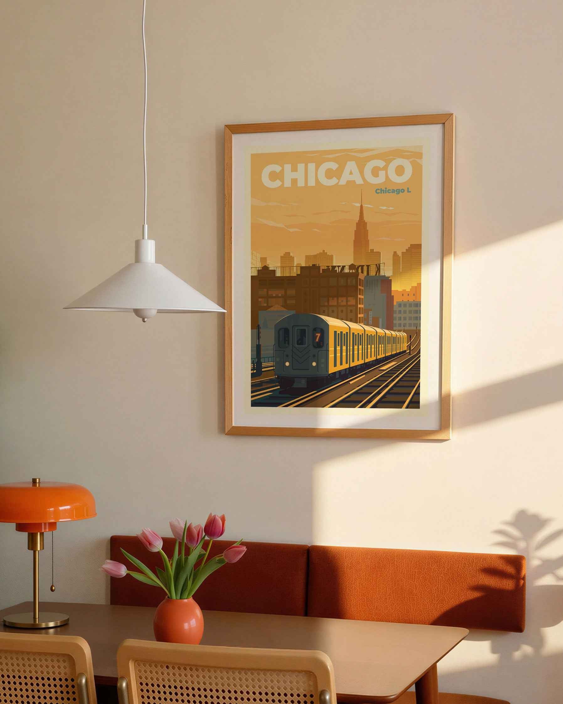 Chicago Travel Poster Print