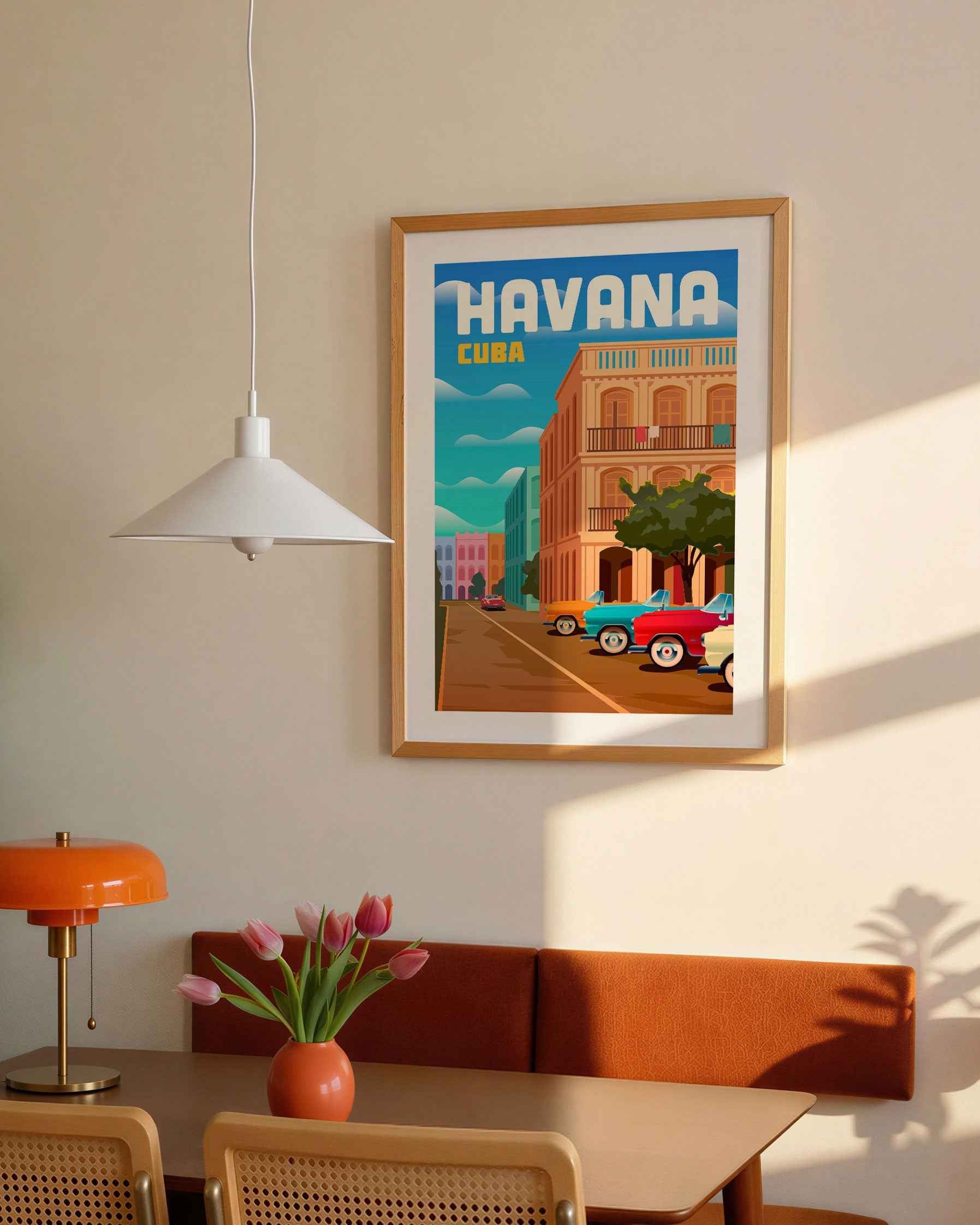 Havana Travel Poster Print