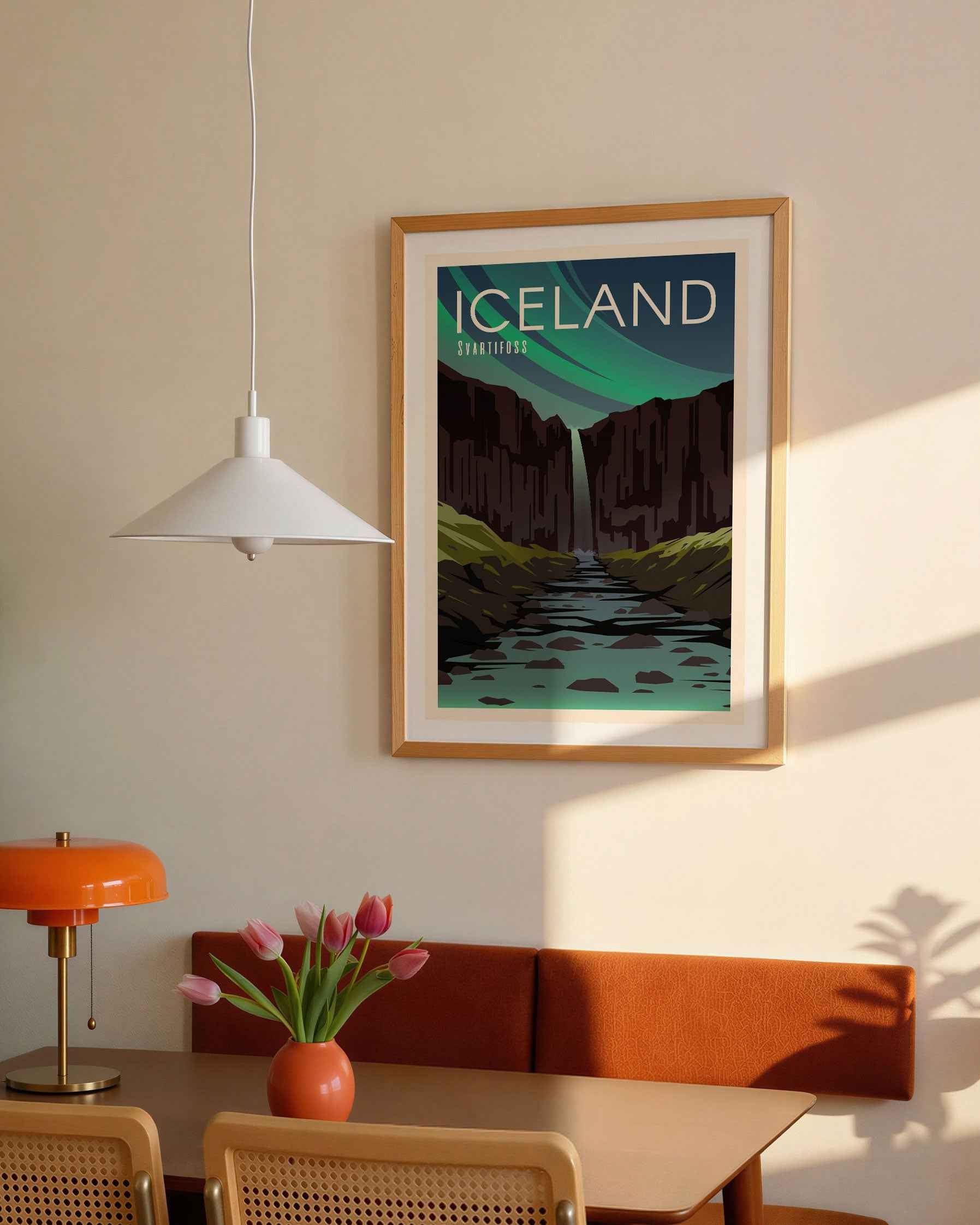 Iceland Travel Poster Print