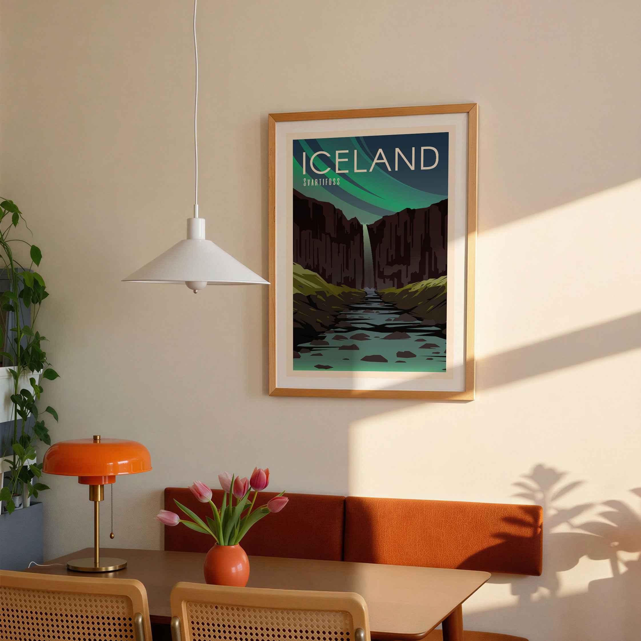 Iceland Travel Poster Print