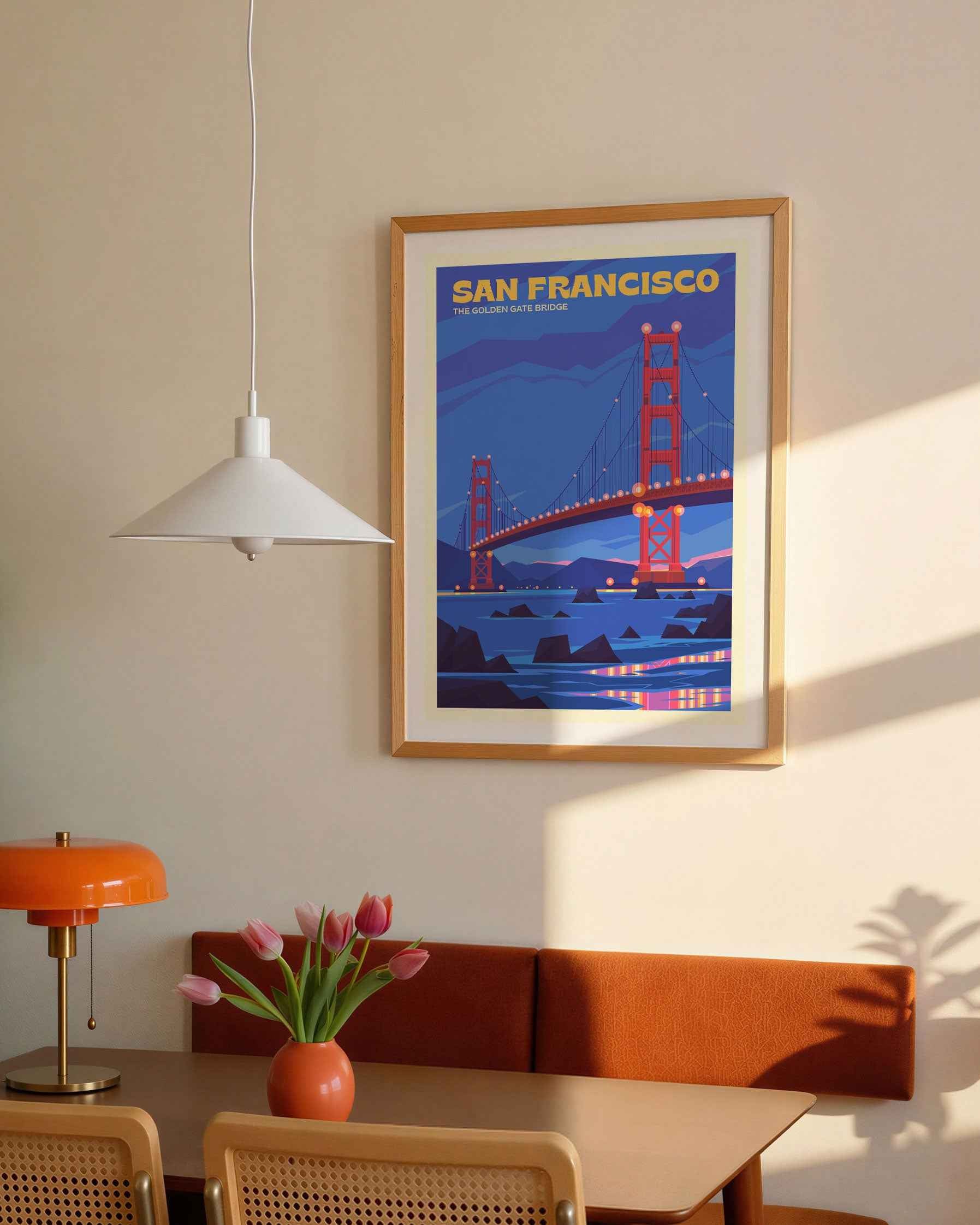 San Francisco Travel Poster Print