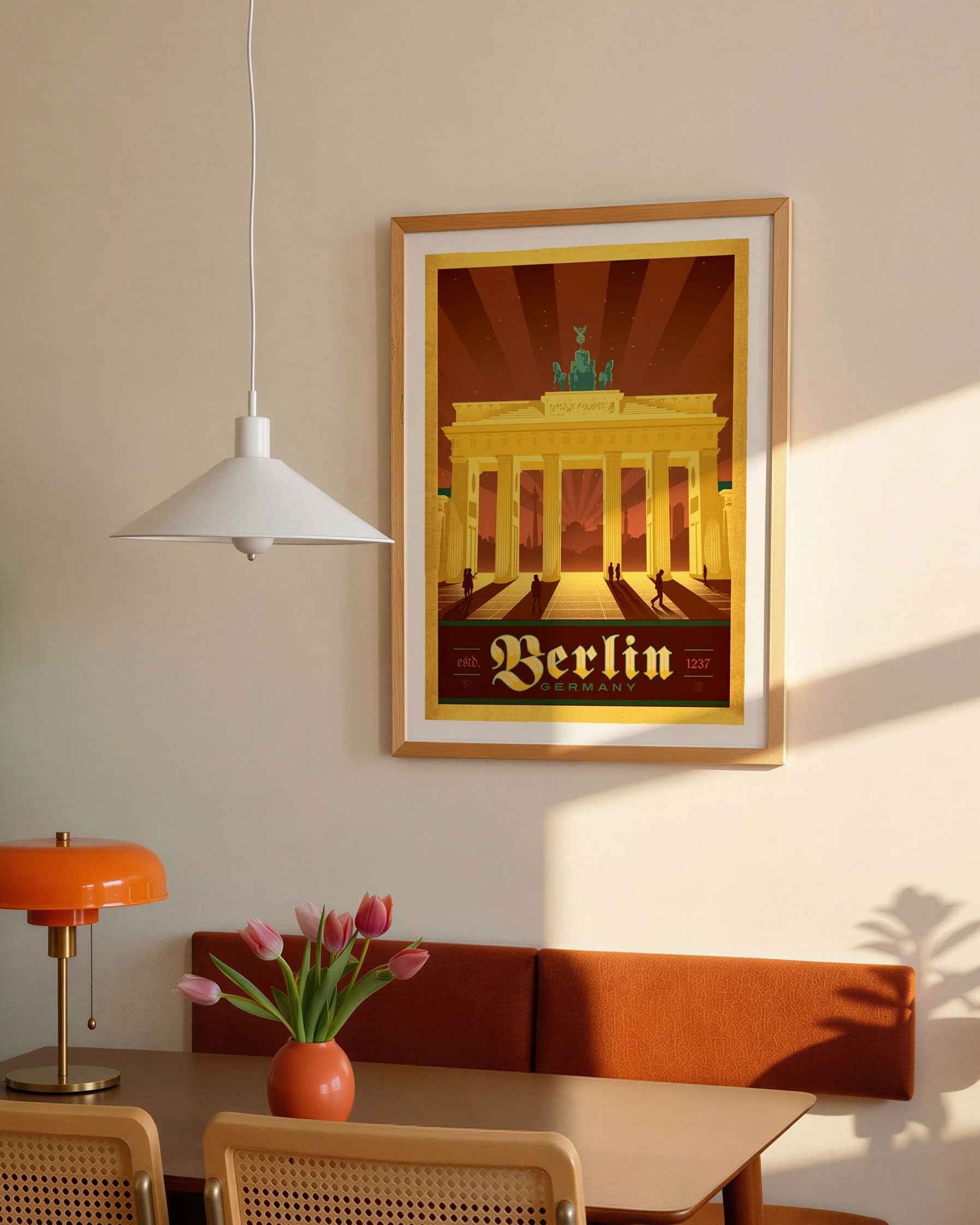 Berlin Travel Poster Print