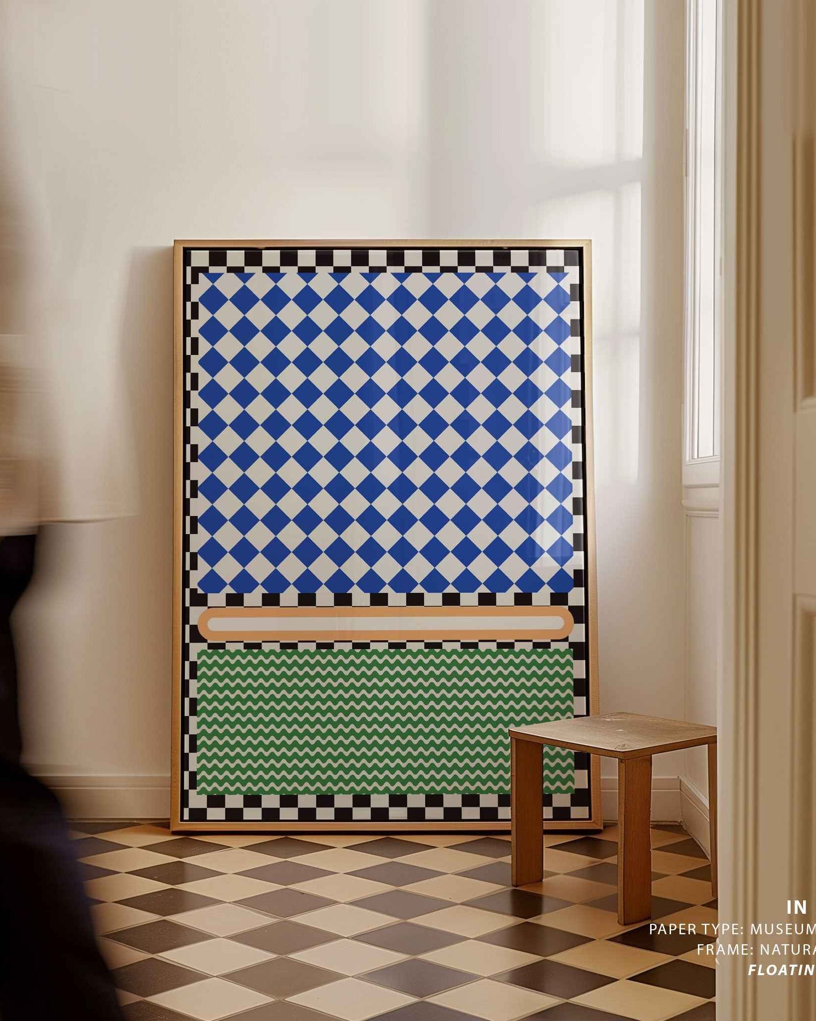 Checkered Rothko Inspirration
