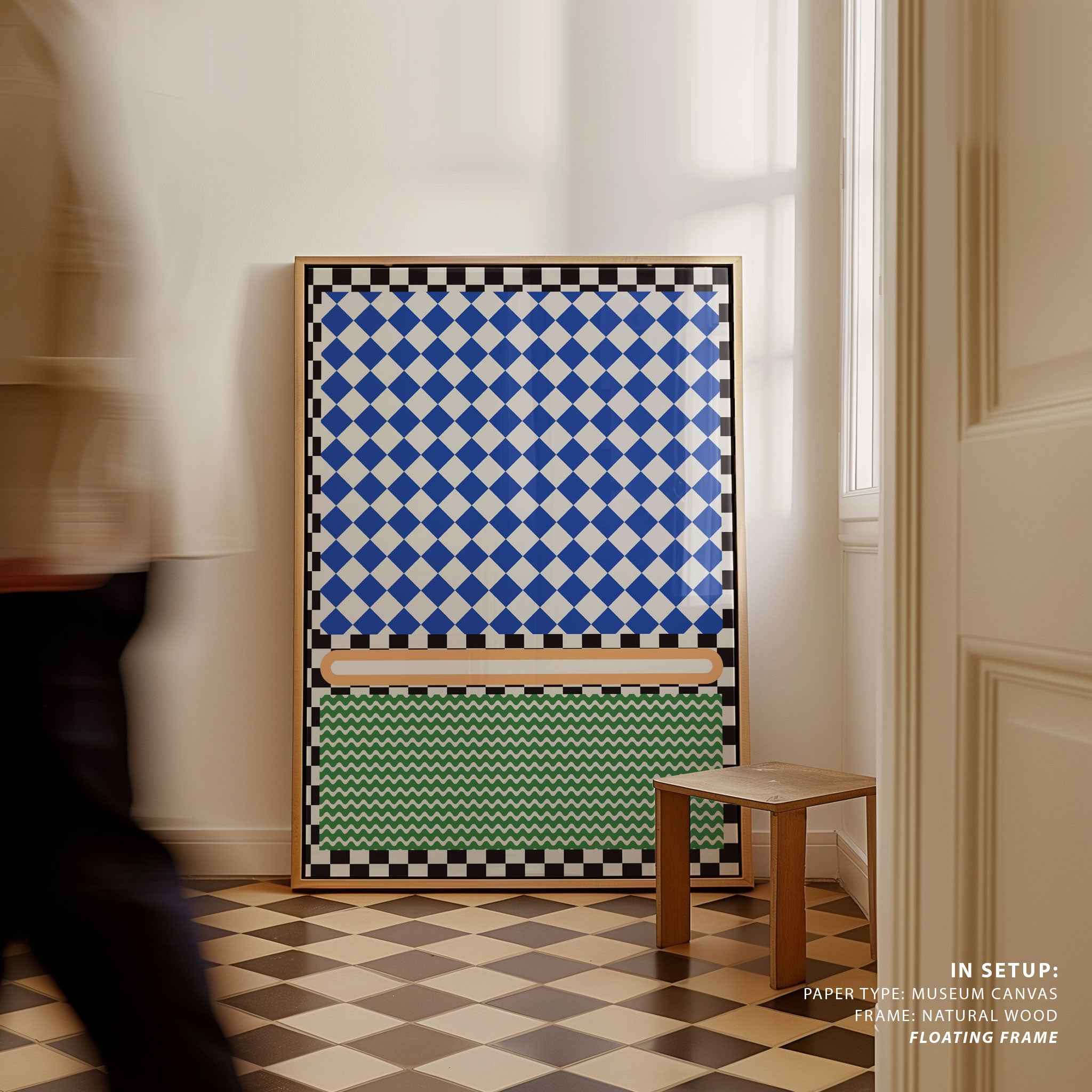 Checkered Rothko Inspirration