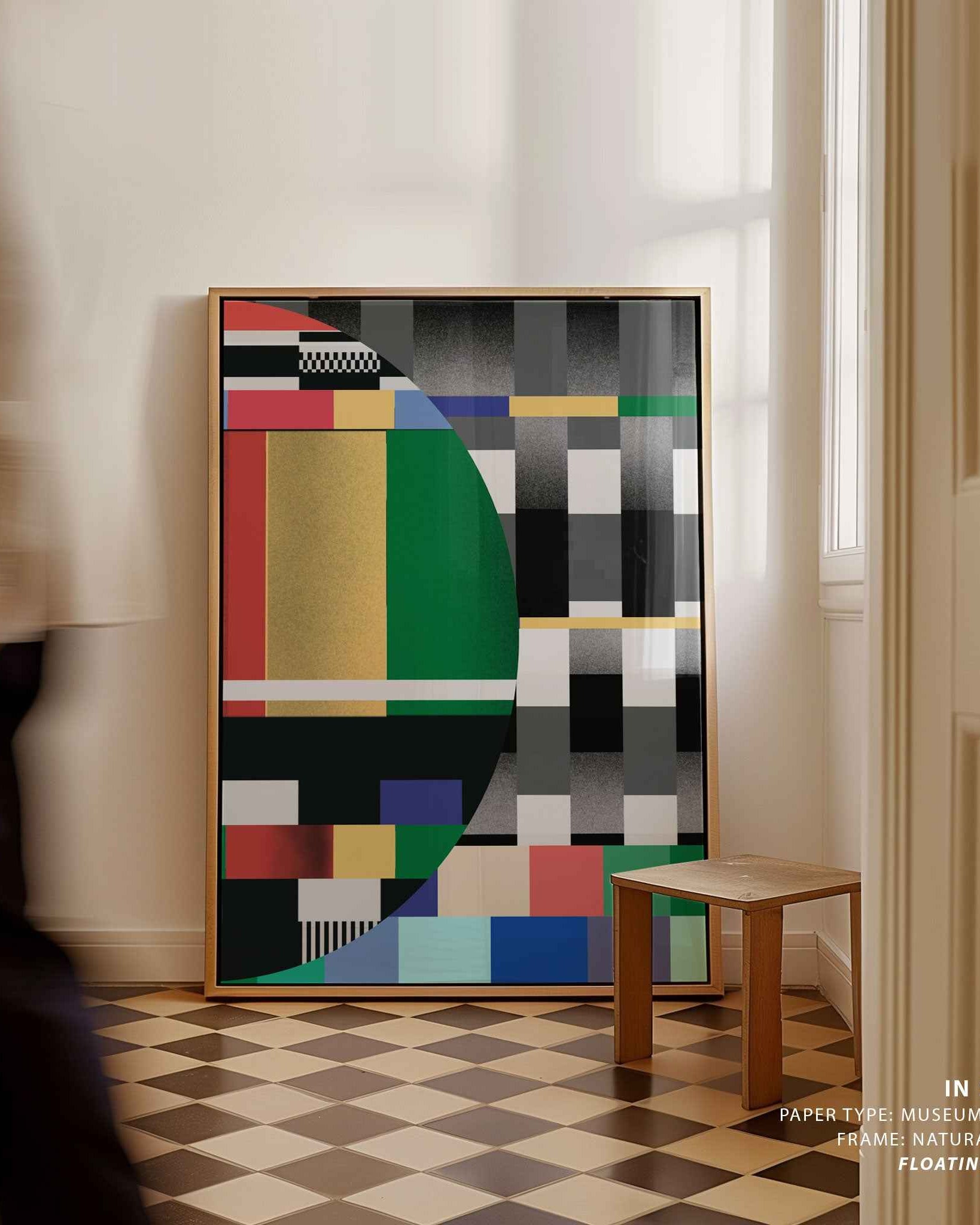 Glitch abstract artwork 02