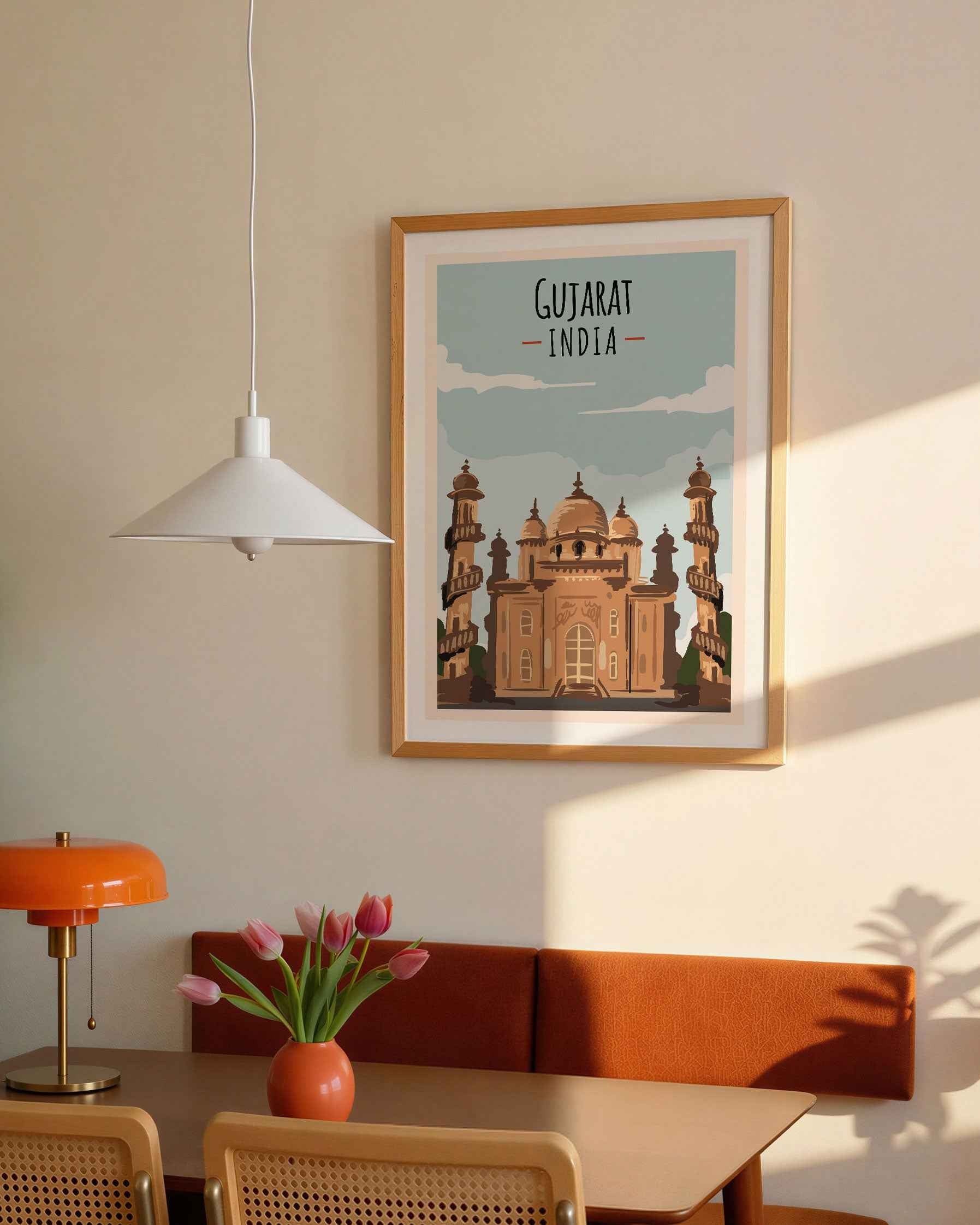 Gujrat Travel Poster Print