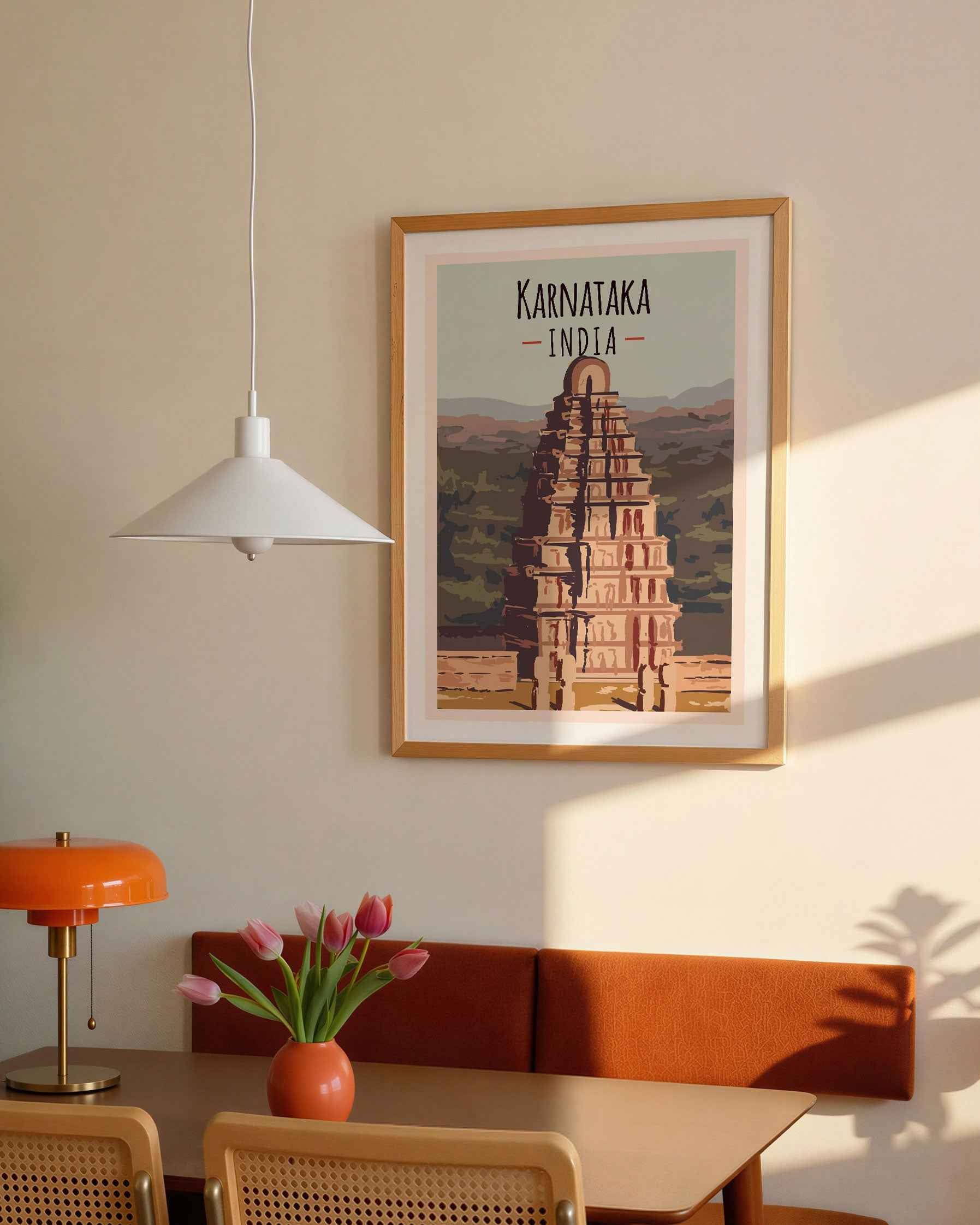 Karnataka Travel Poster Print