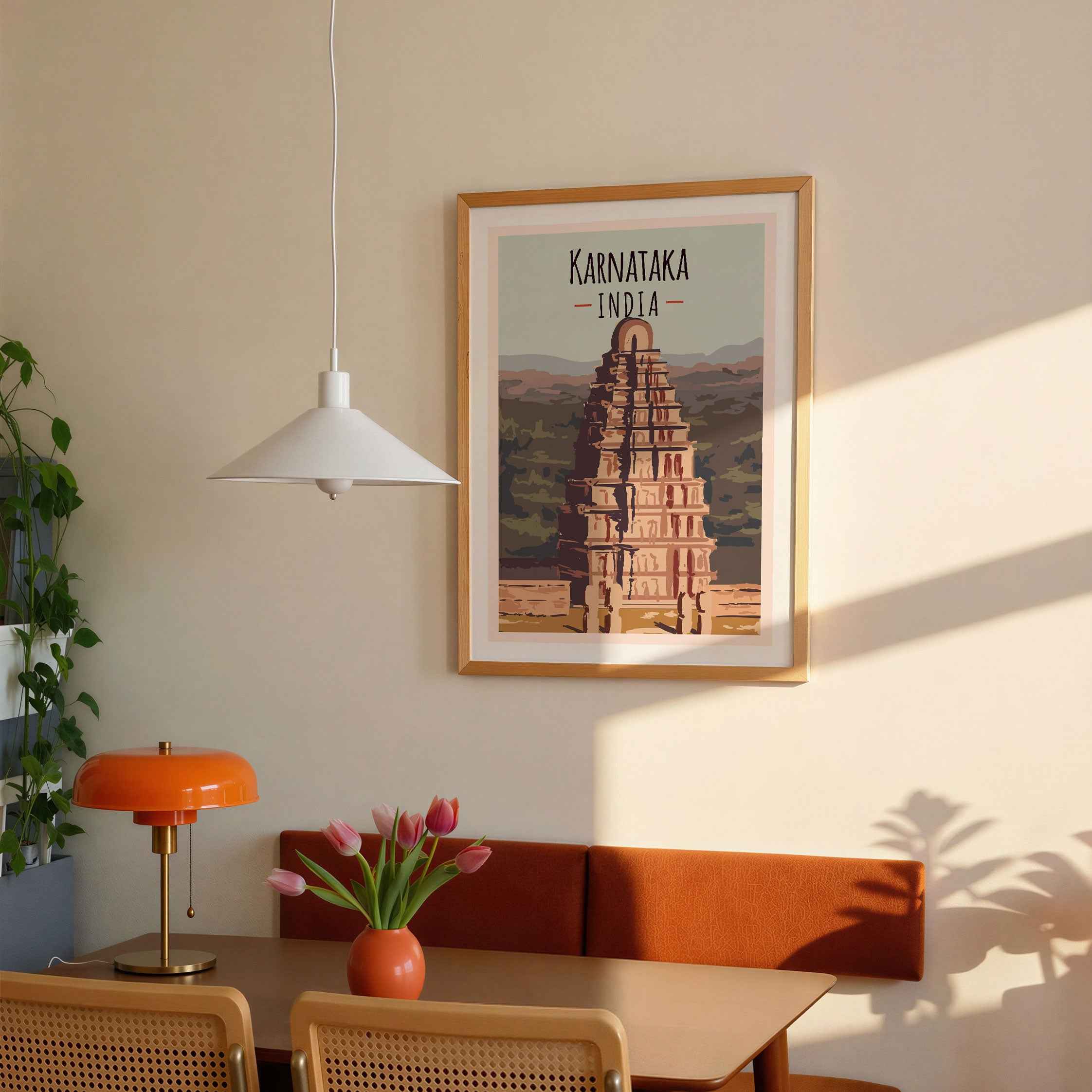 Karnataka Travel Poster Print