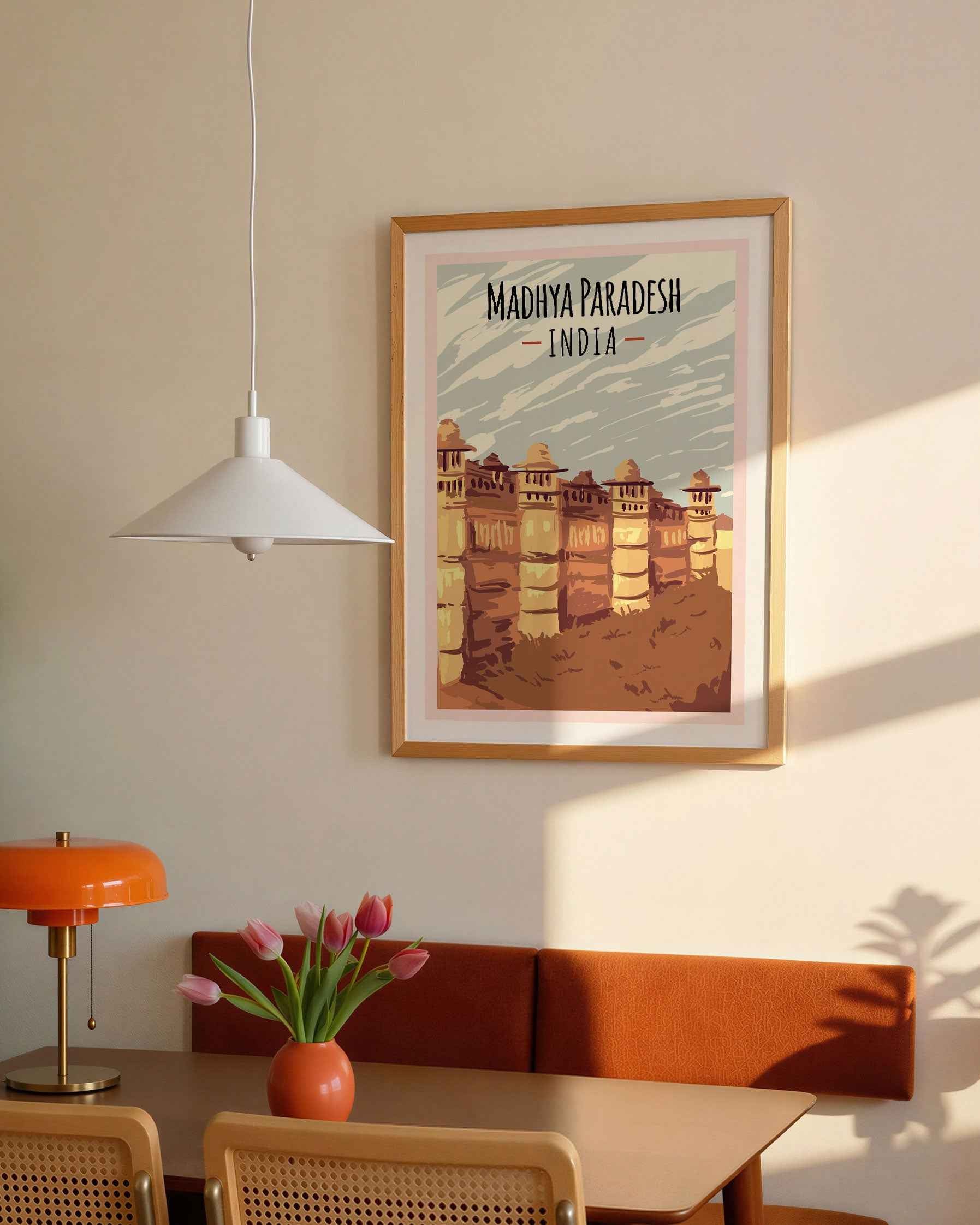 Madhya Pradesh Travel Poster Print
