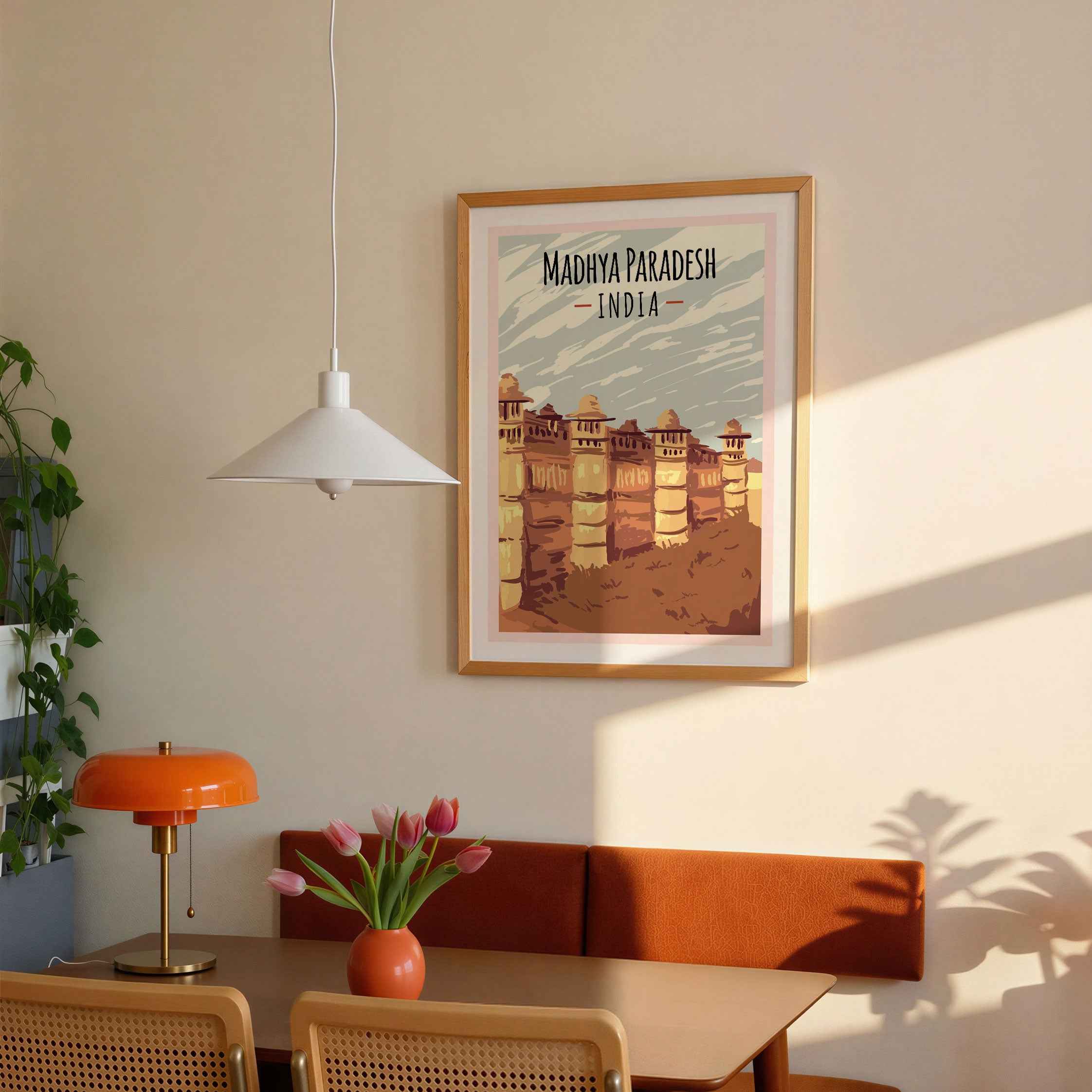 Madhya Pradesh Travel Poster Print