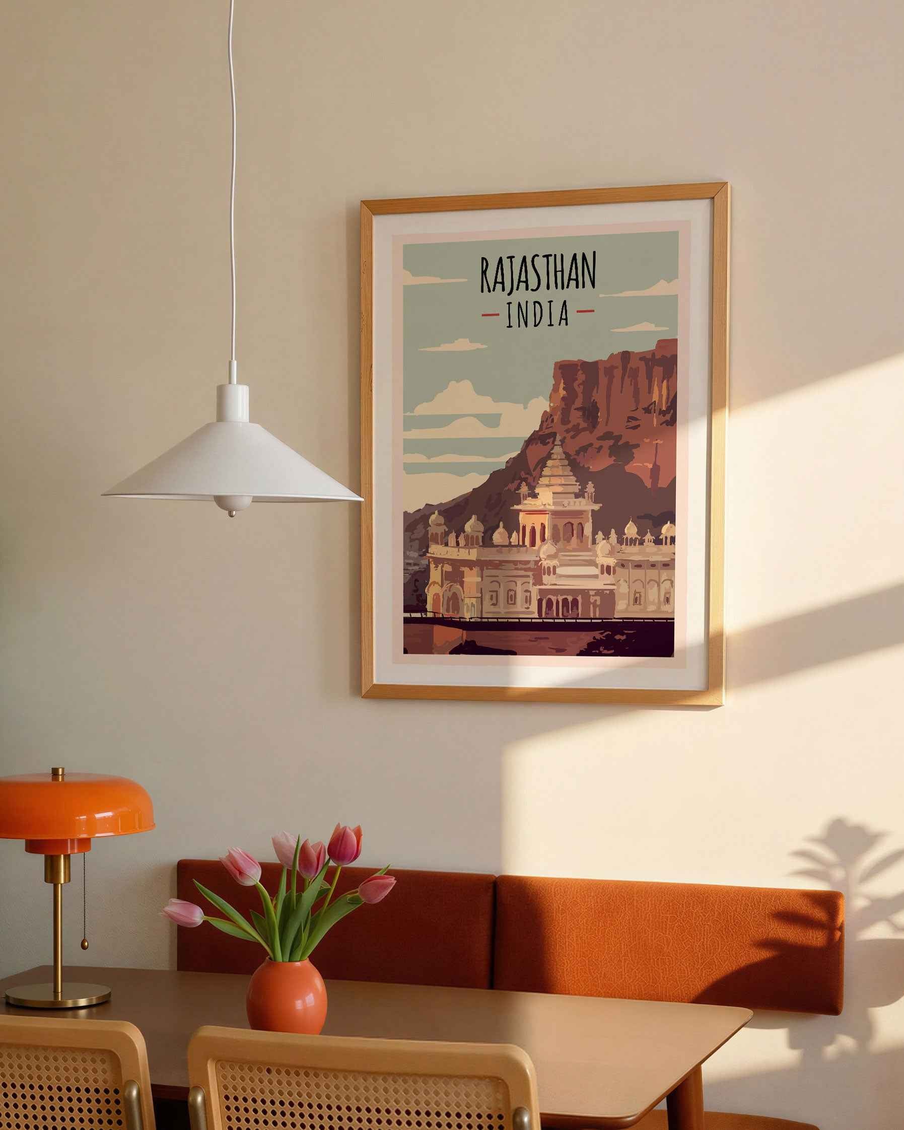 Rajasthan Travel Poster Print