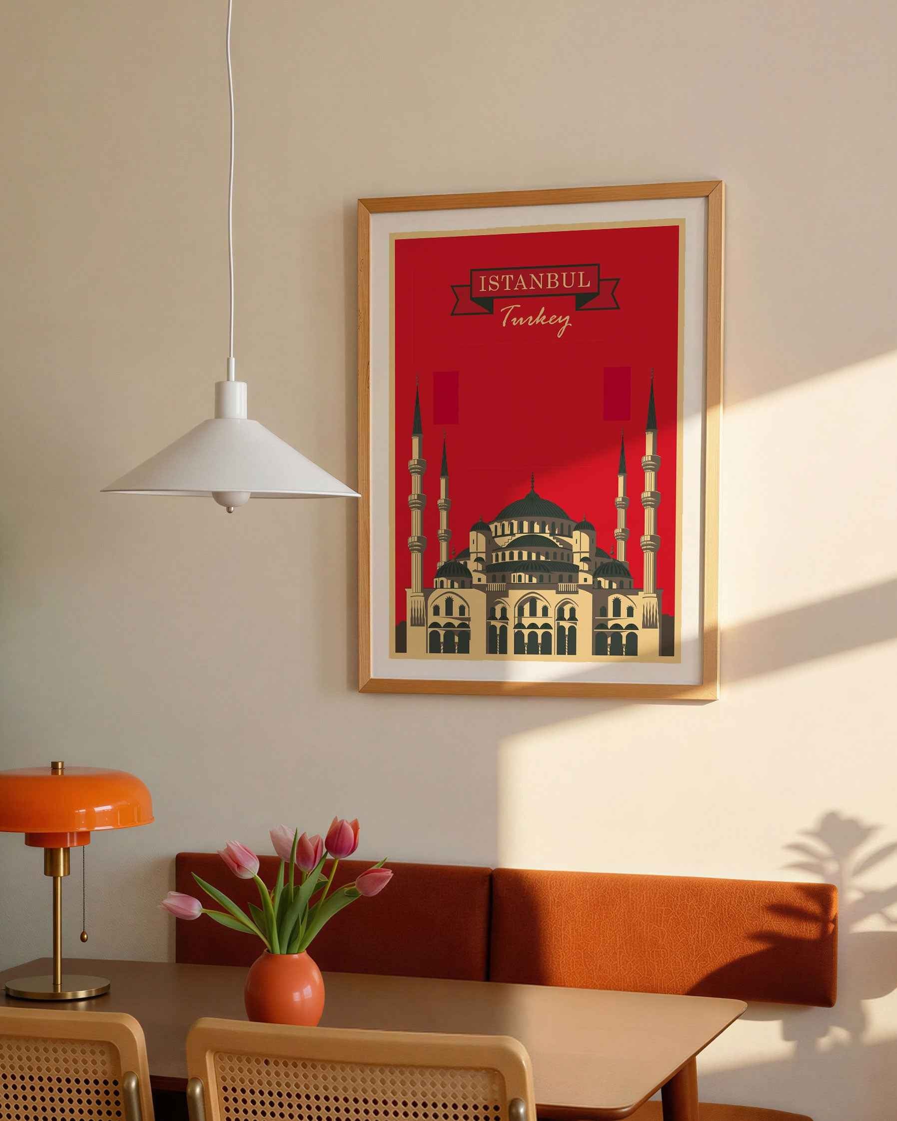 Turkey Vintage Travel Poster Print