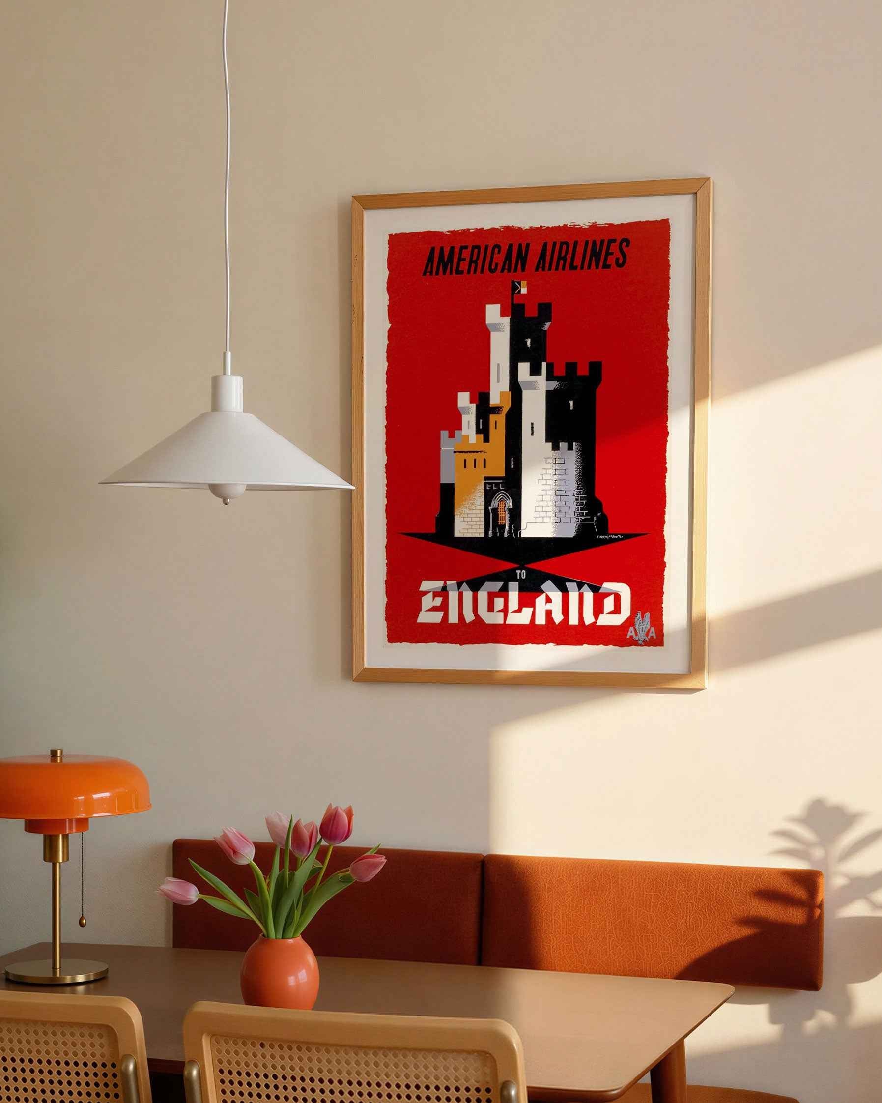 England Travel Poster Print