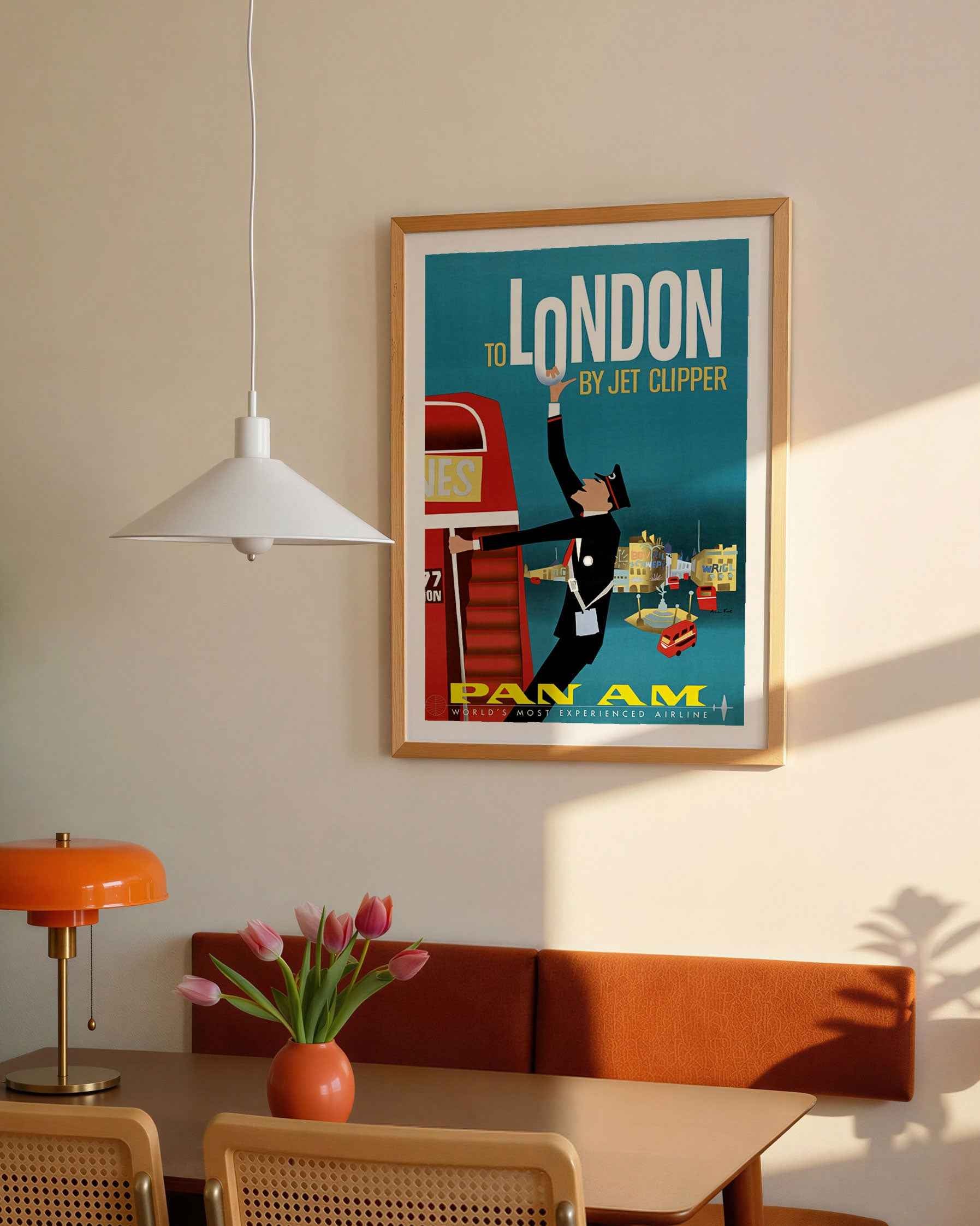 London Travel Poster Print