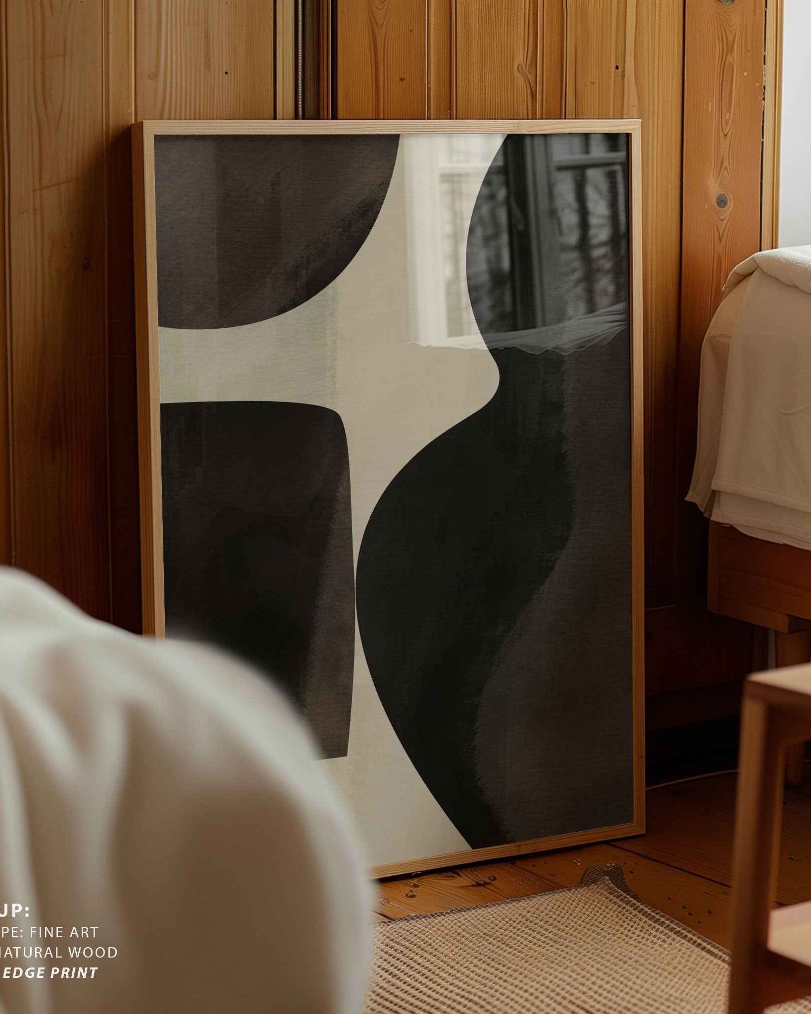 Black Abstract Collage