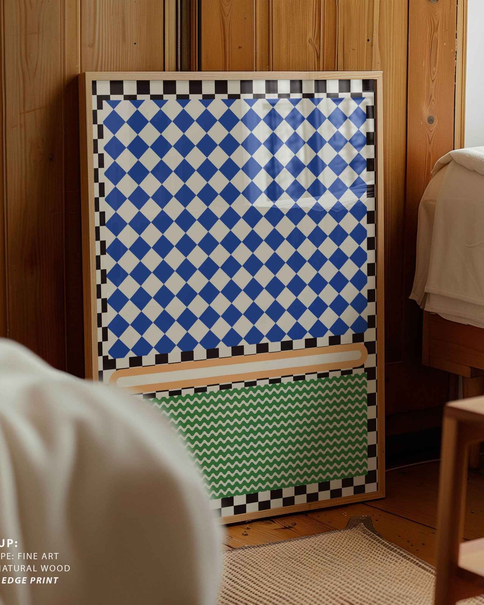 Checkered Rothko Inspirration
