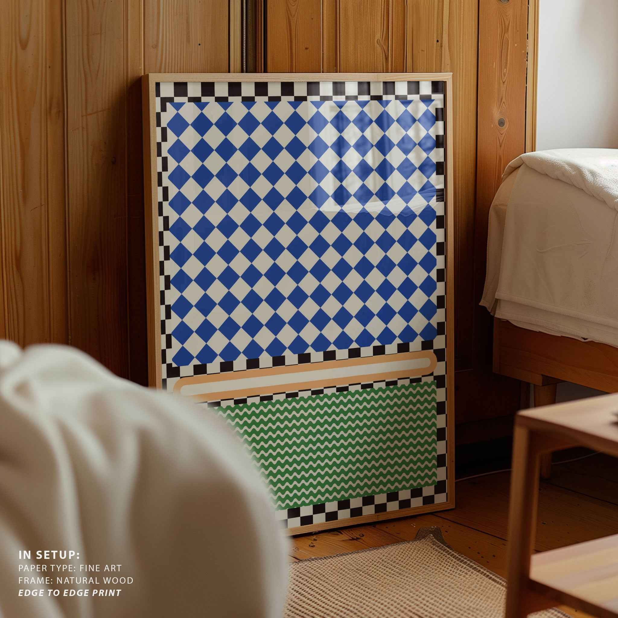 Checkered Rothko Inspirration