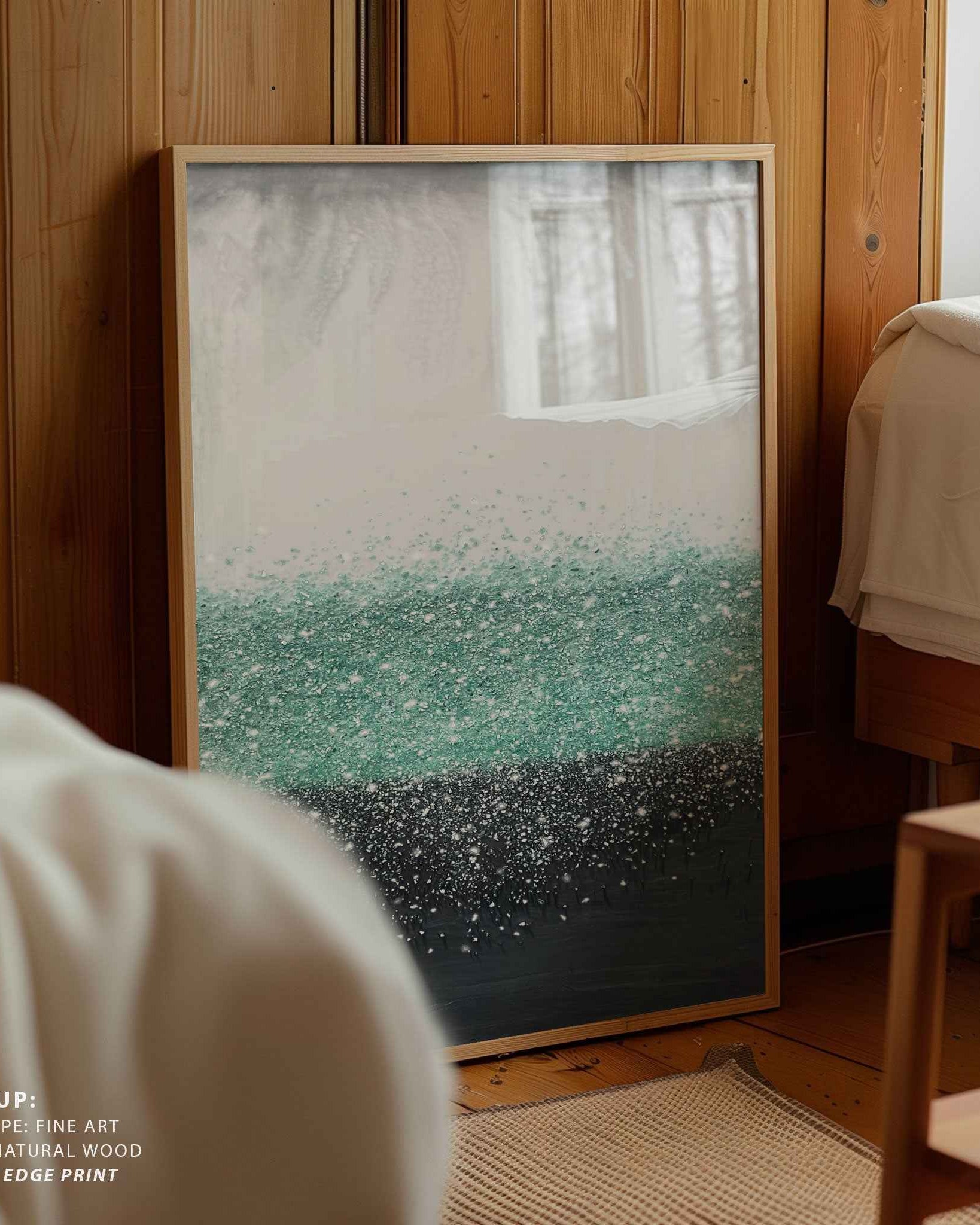 Crystal Rain Green