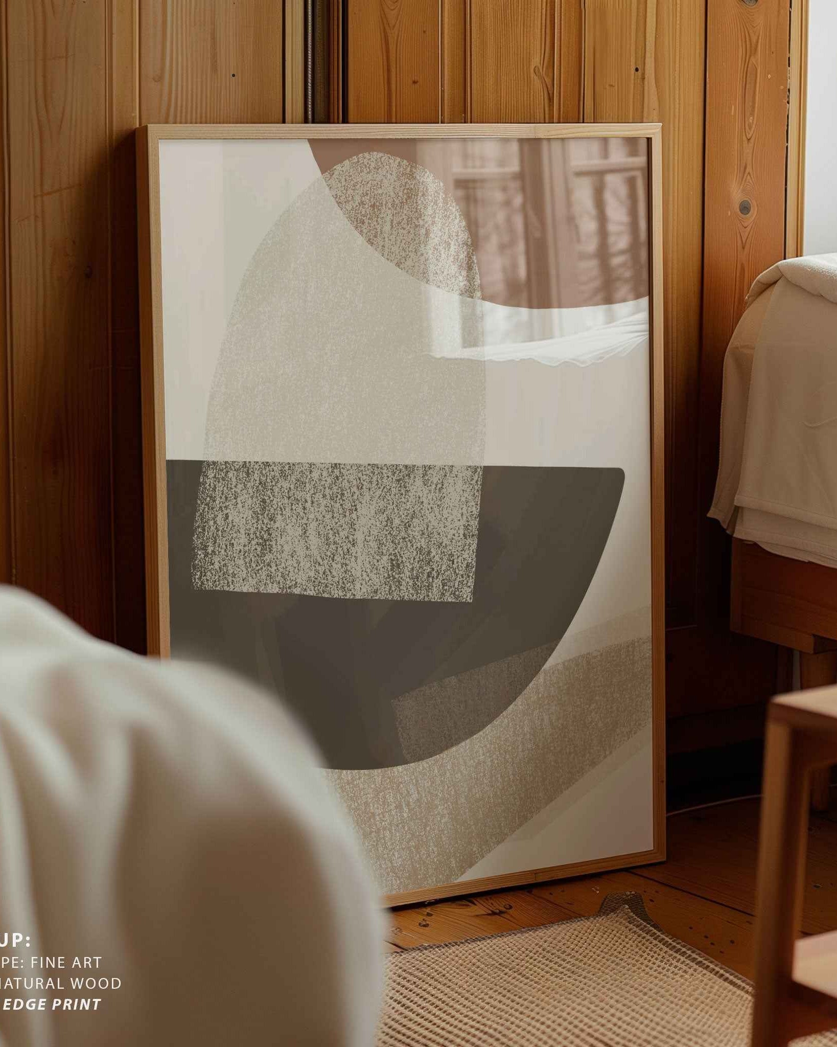 Earth Tone Geometric Art